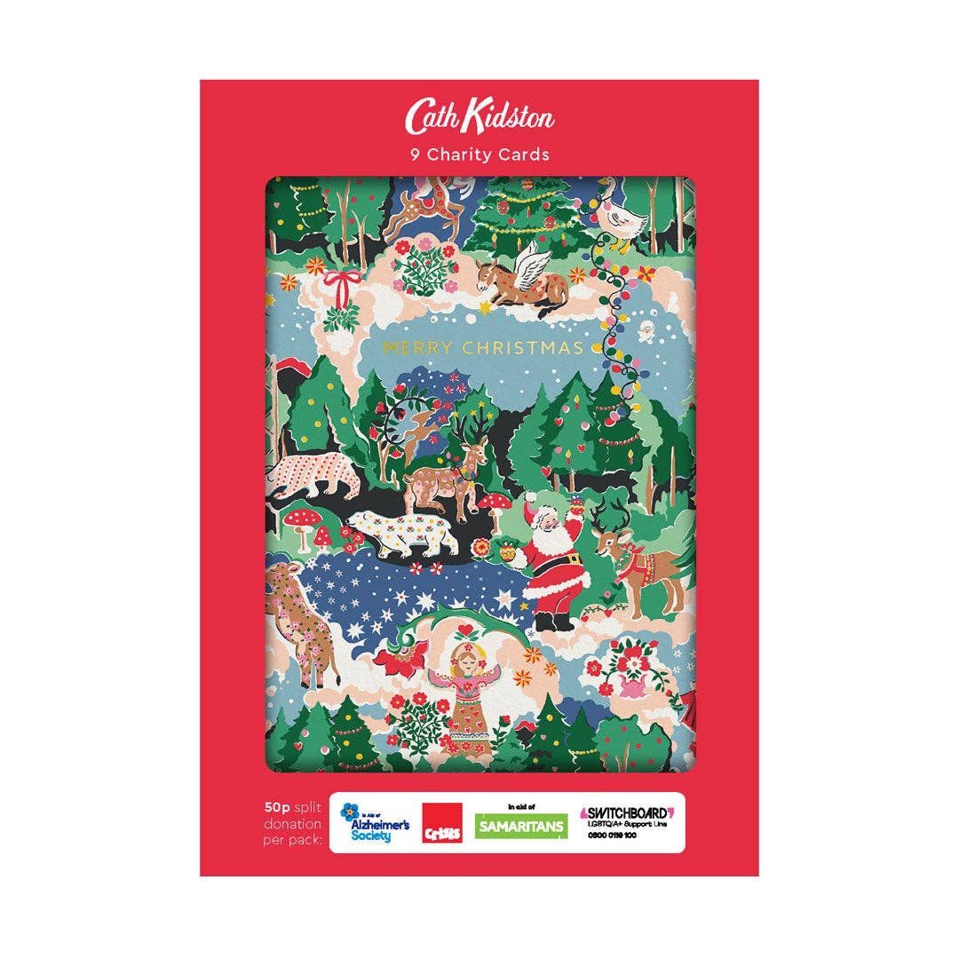 Christmas Legends Charity Christmas Cards (Pack of 9) (9732)