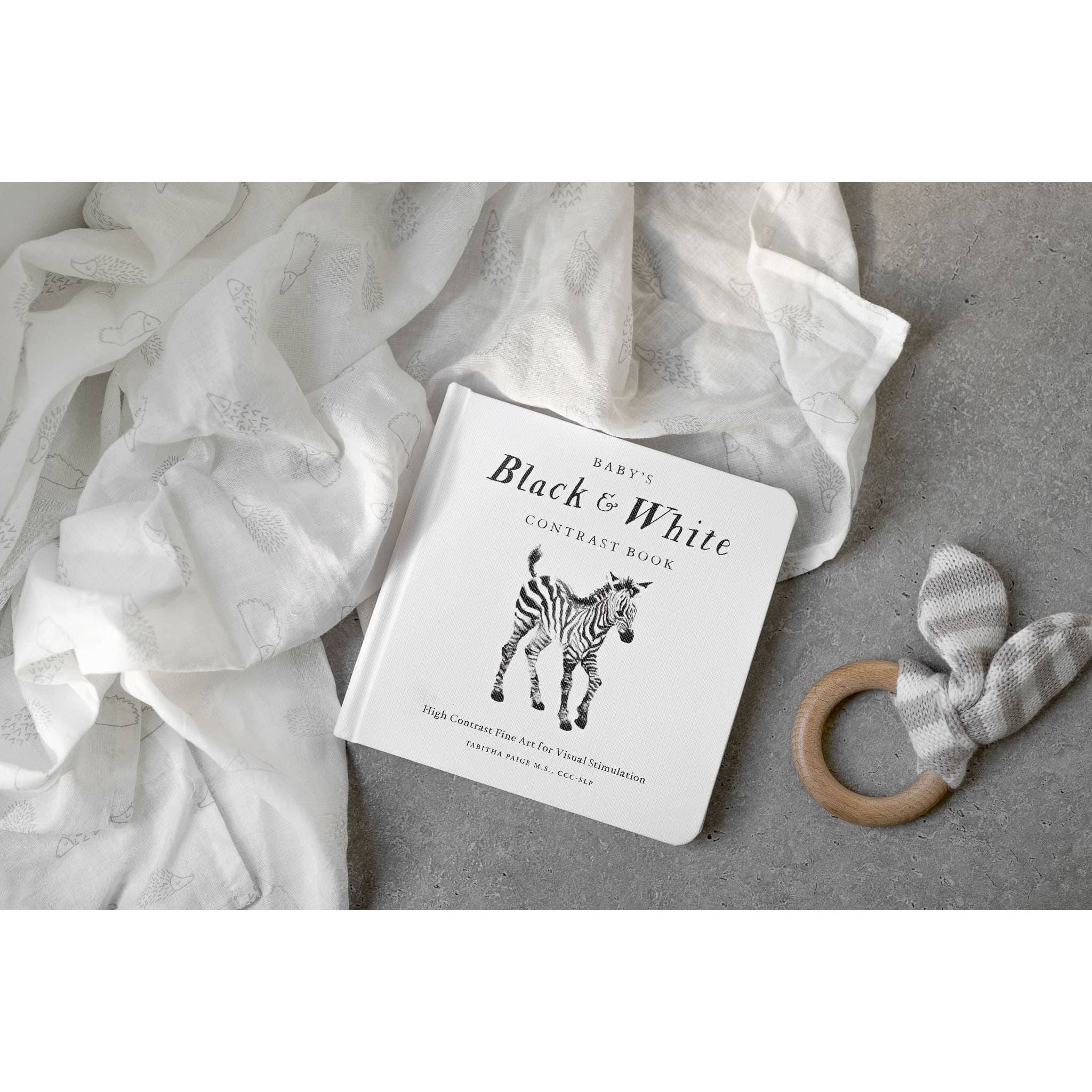 Black and White Contrast Book for Baby
