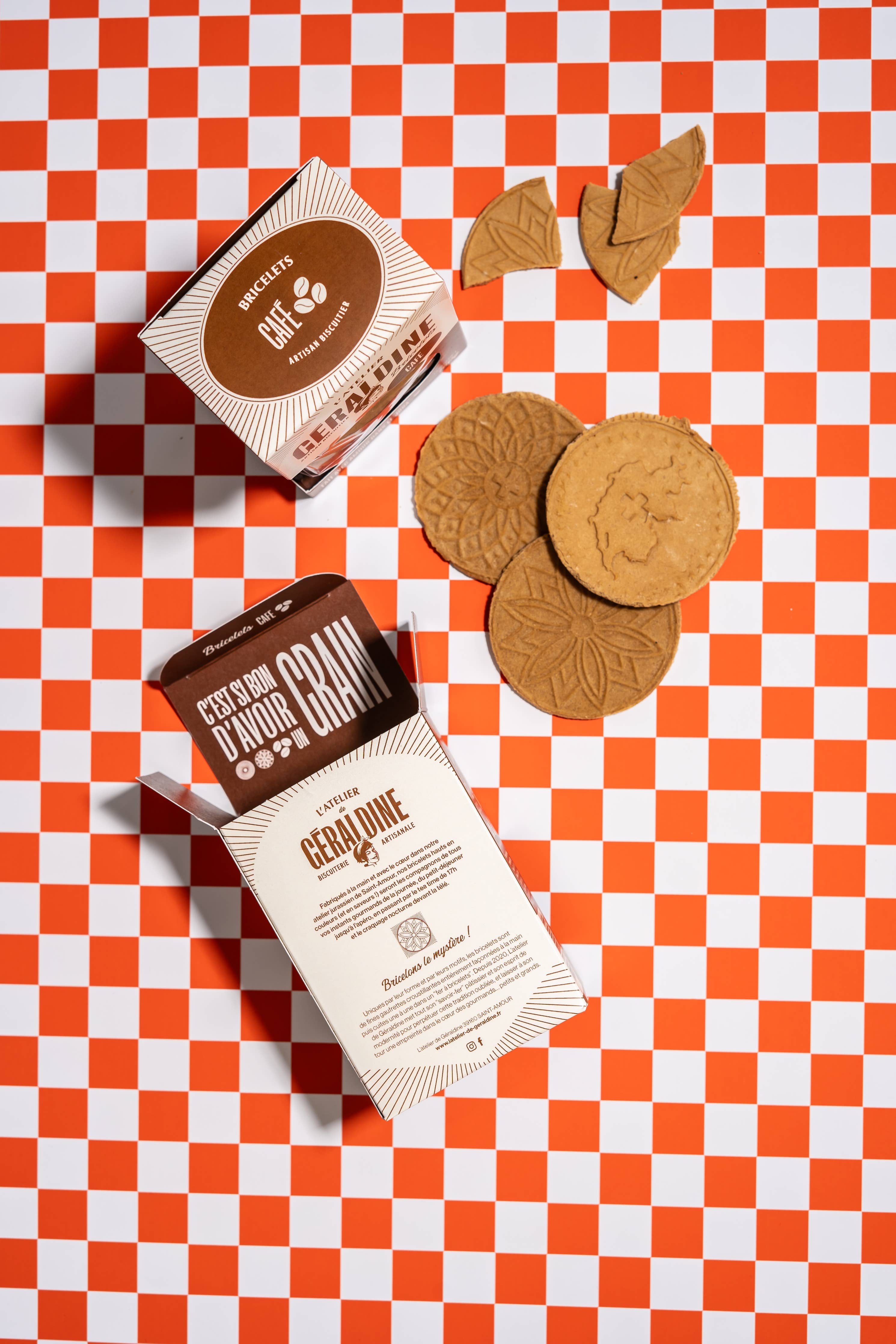 “Coffee Bricelets” - Sweet Cookies