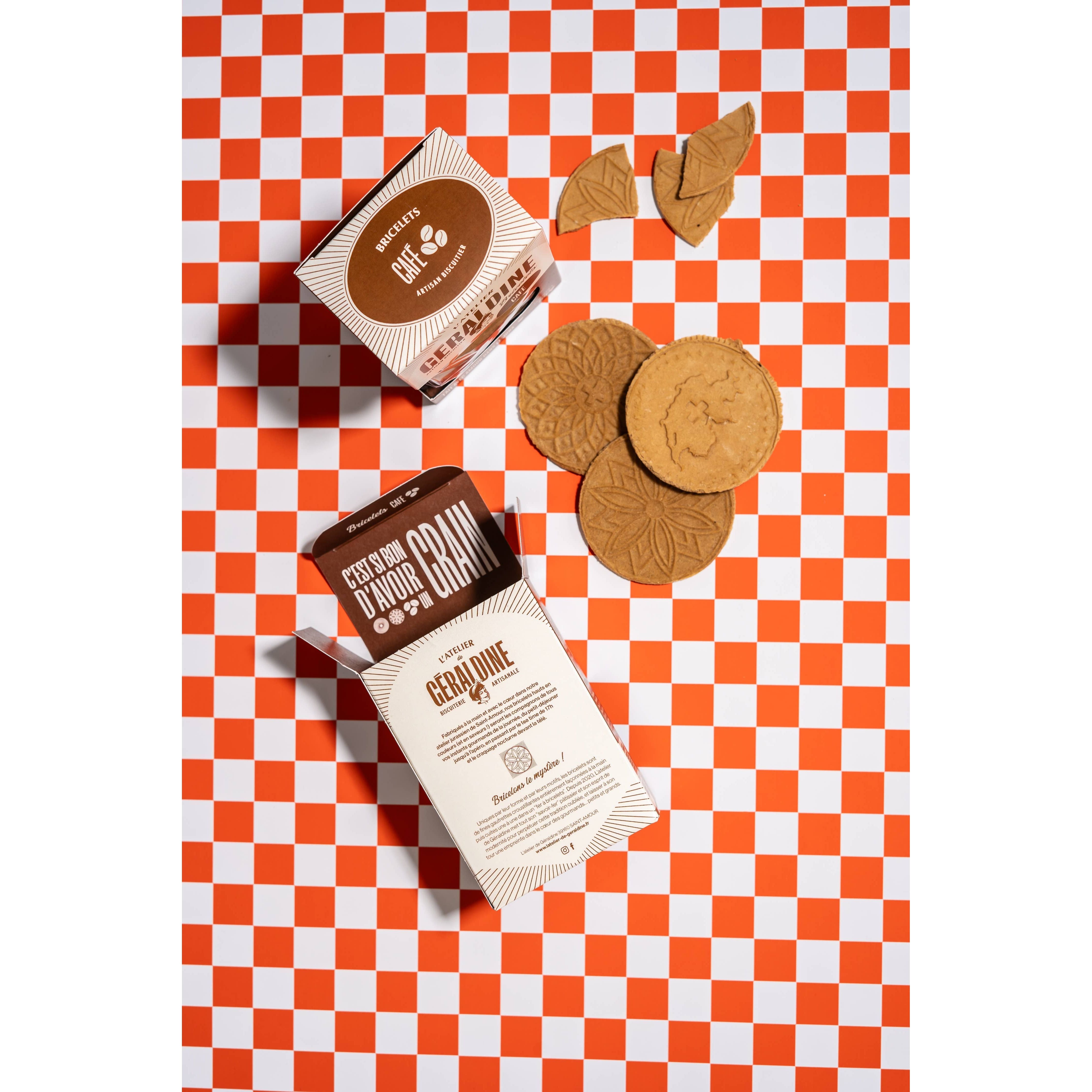 “Coffee Bricelets” - Sweet Cookies