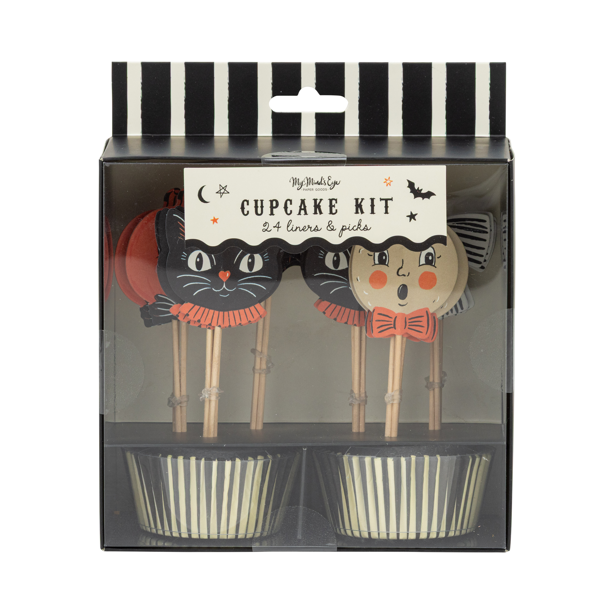 VHP1312 - Vintage Halloween Characters Cupcake Kit