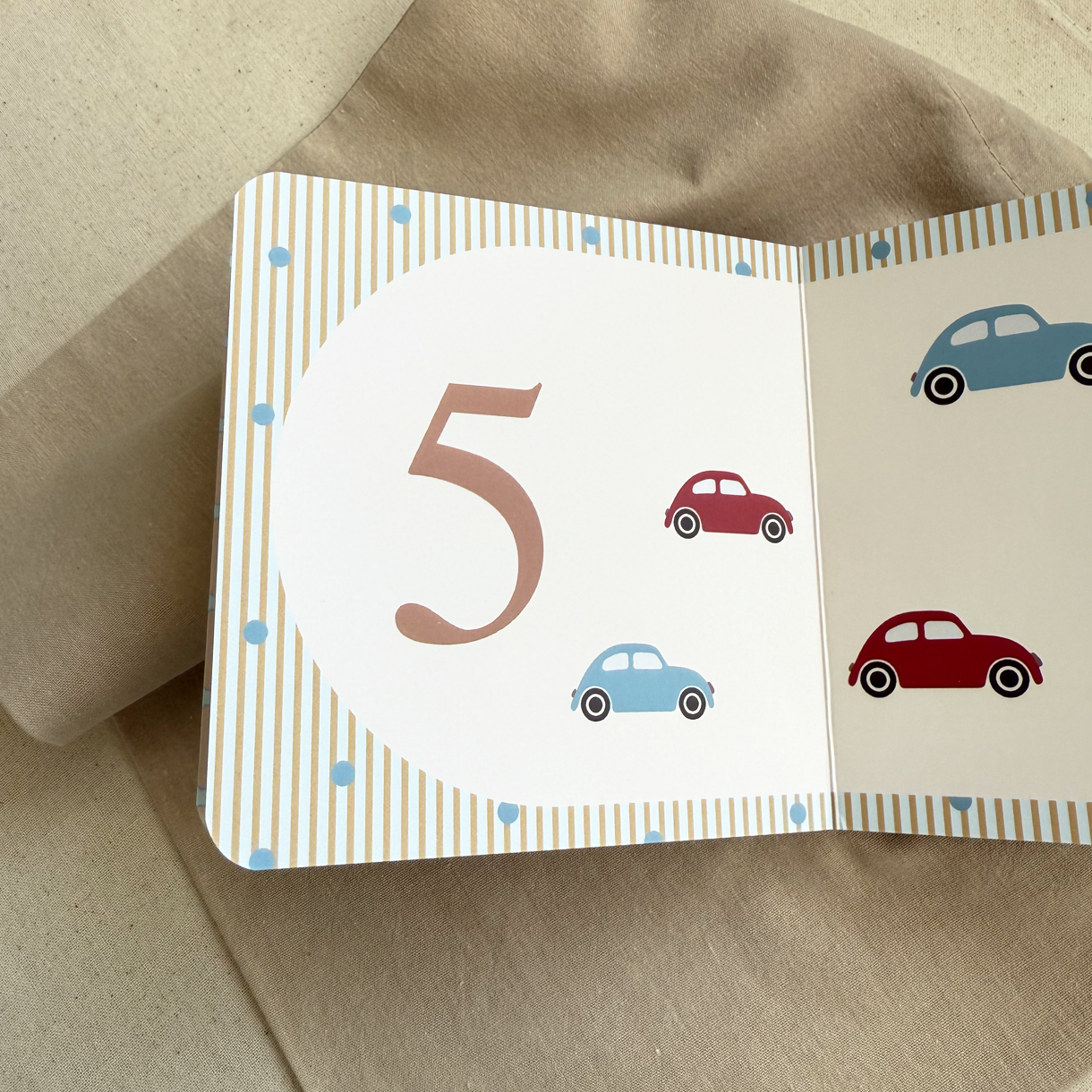 Learn to Count to 10 children's book, FSC-certified