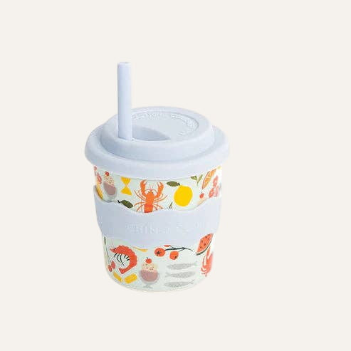 NEW Amalfi Chino Cup 8oz (STRAW INCLUDED)