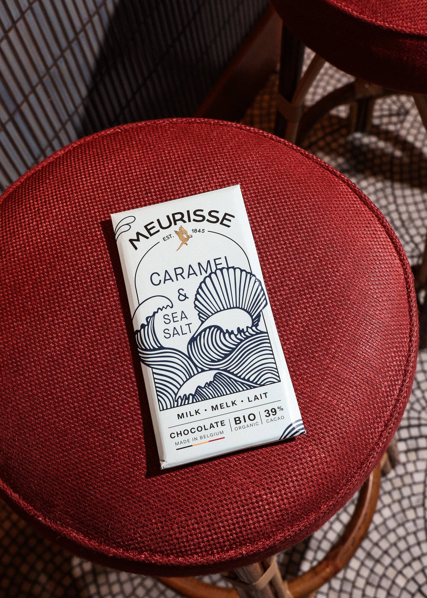 Organic Milk Chocolate with Caramel & Seasalt (100g)