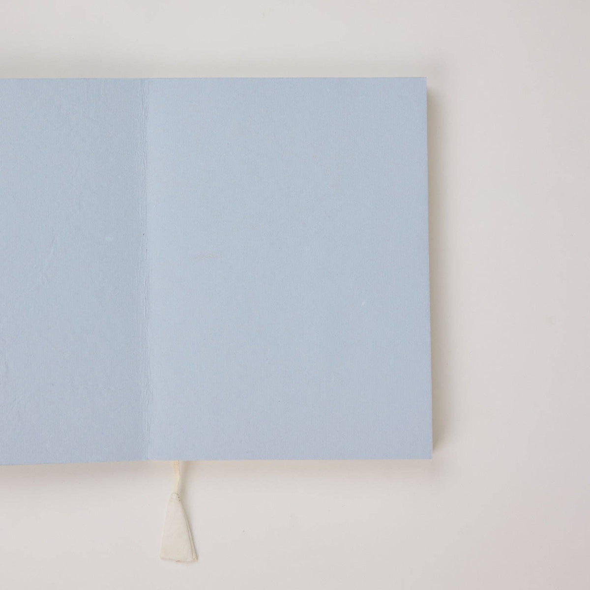 Block Printed Ruled Notebook (A5) - Songbird Blue Stone