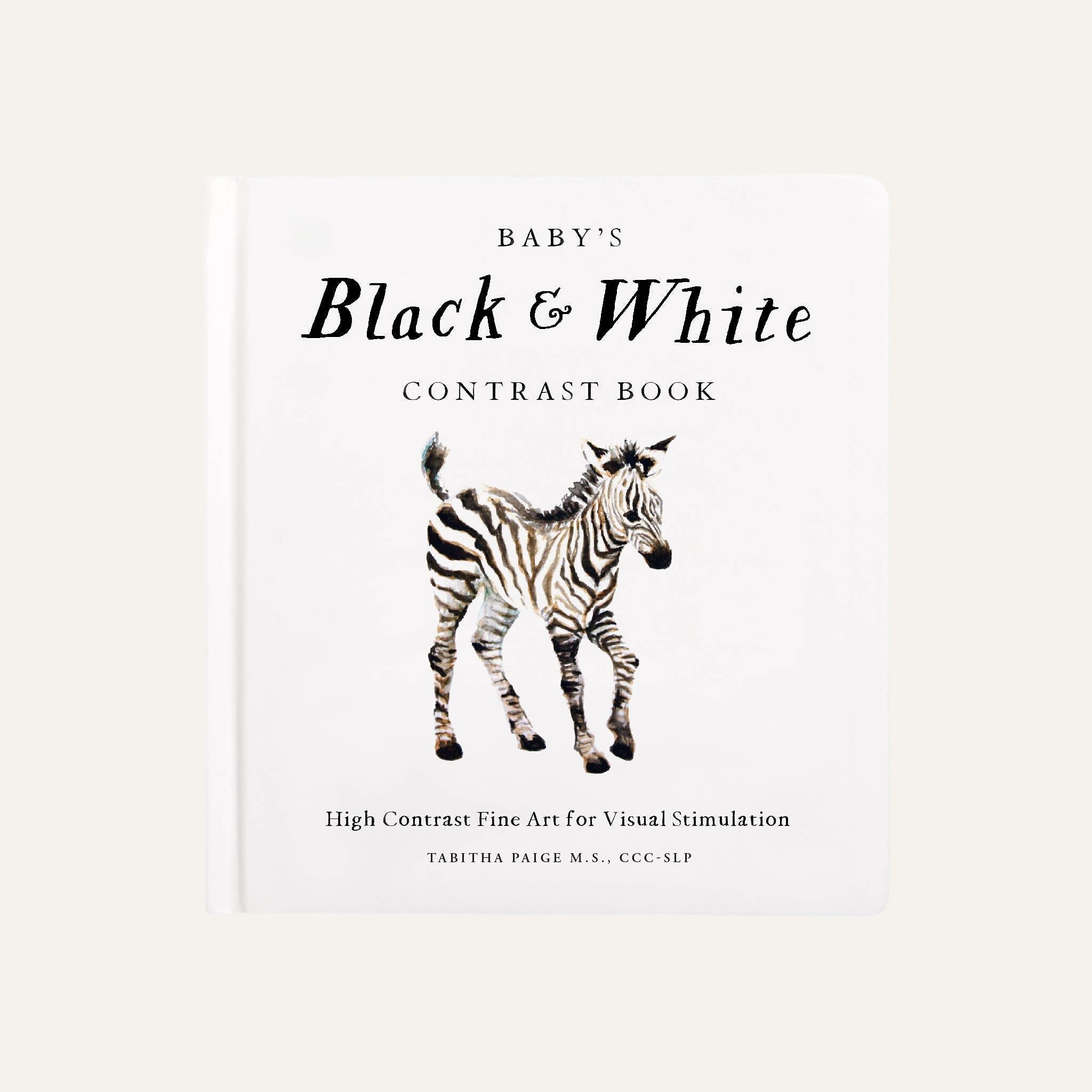 Black and White Contrast Book for Baby