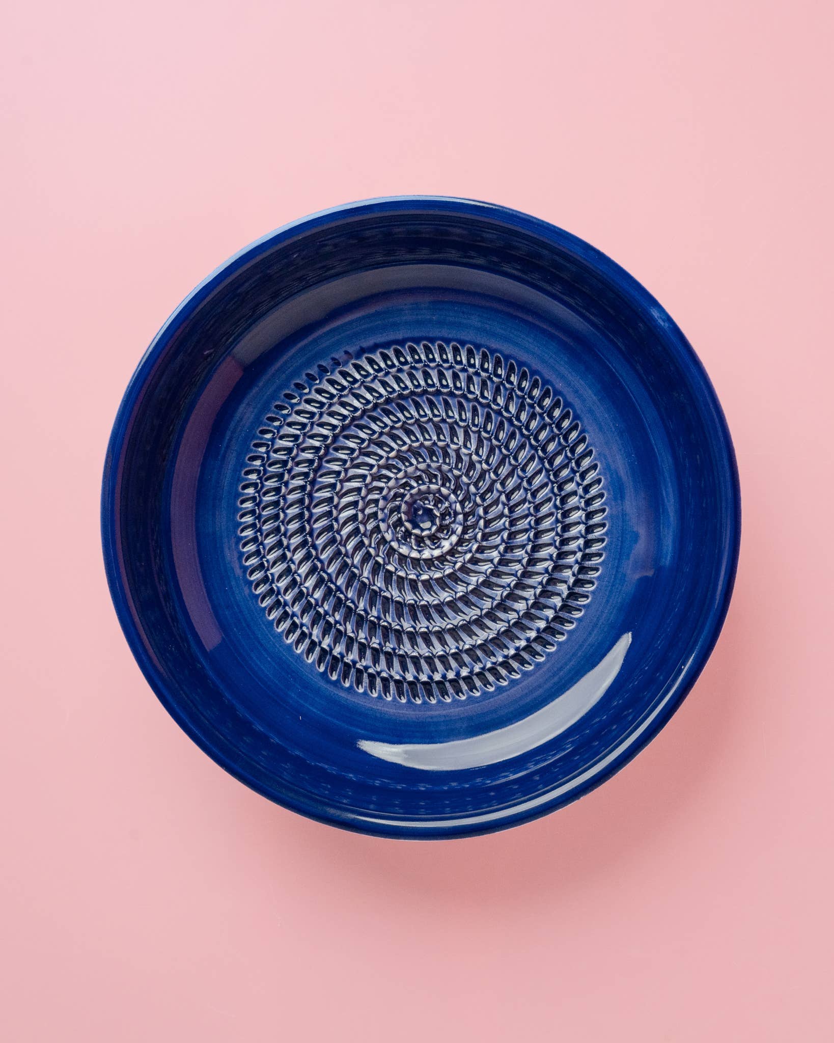 Large Pottery Grater Plate – Includes Gift Spoon / COAST