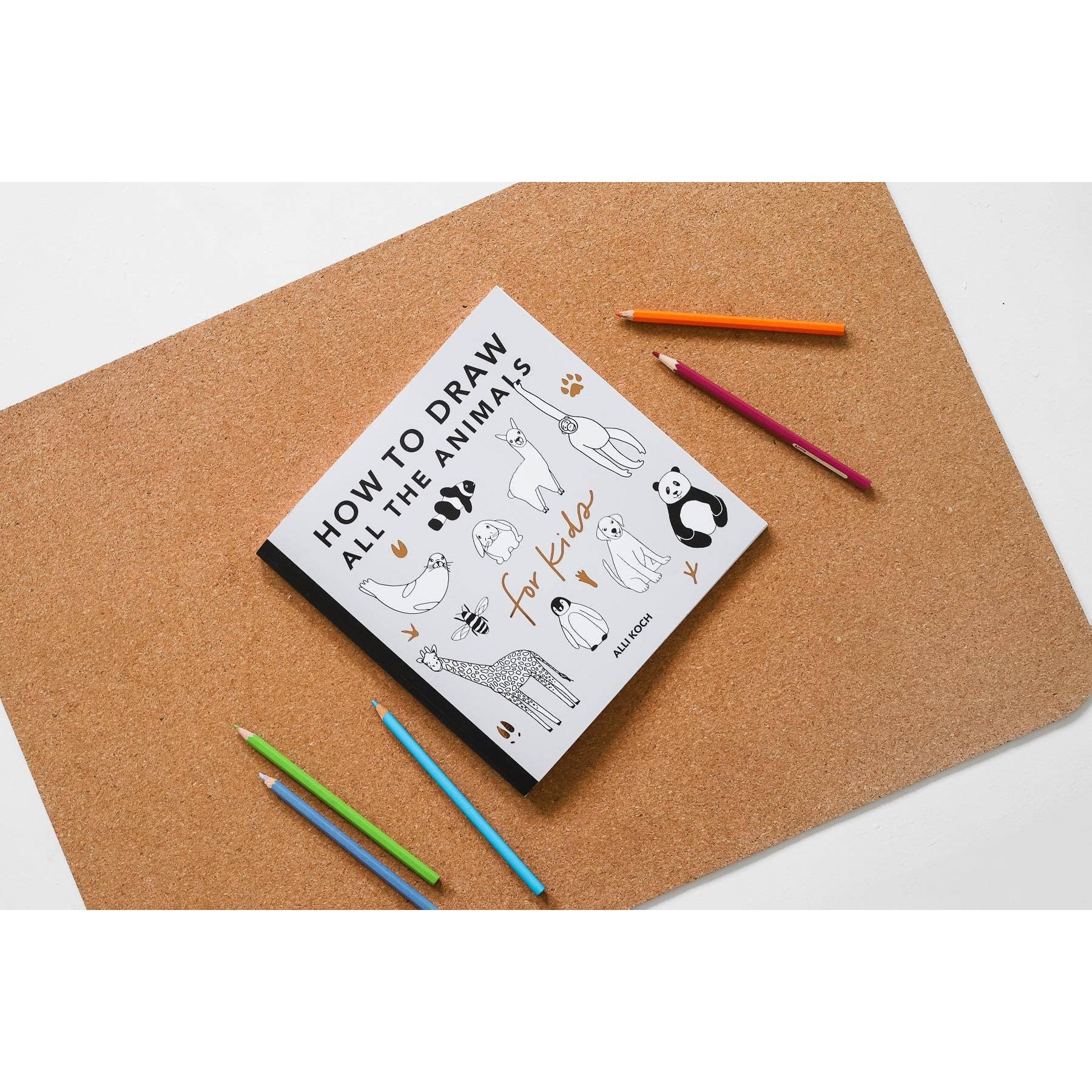 All The Animals: A How to Draw Art Book for Kids