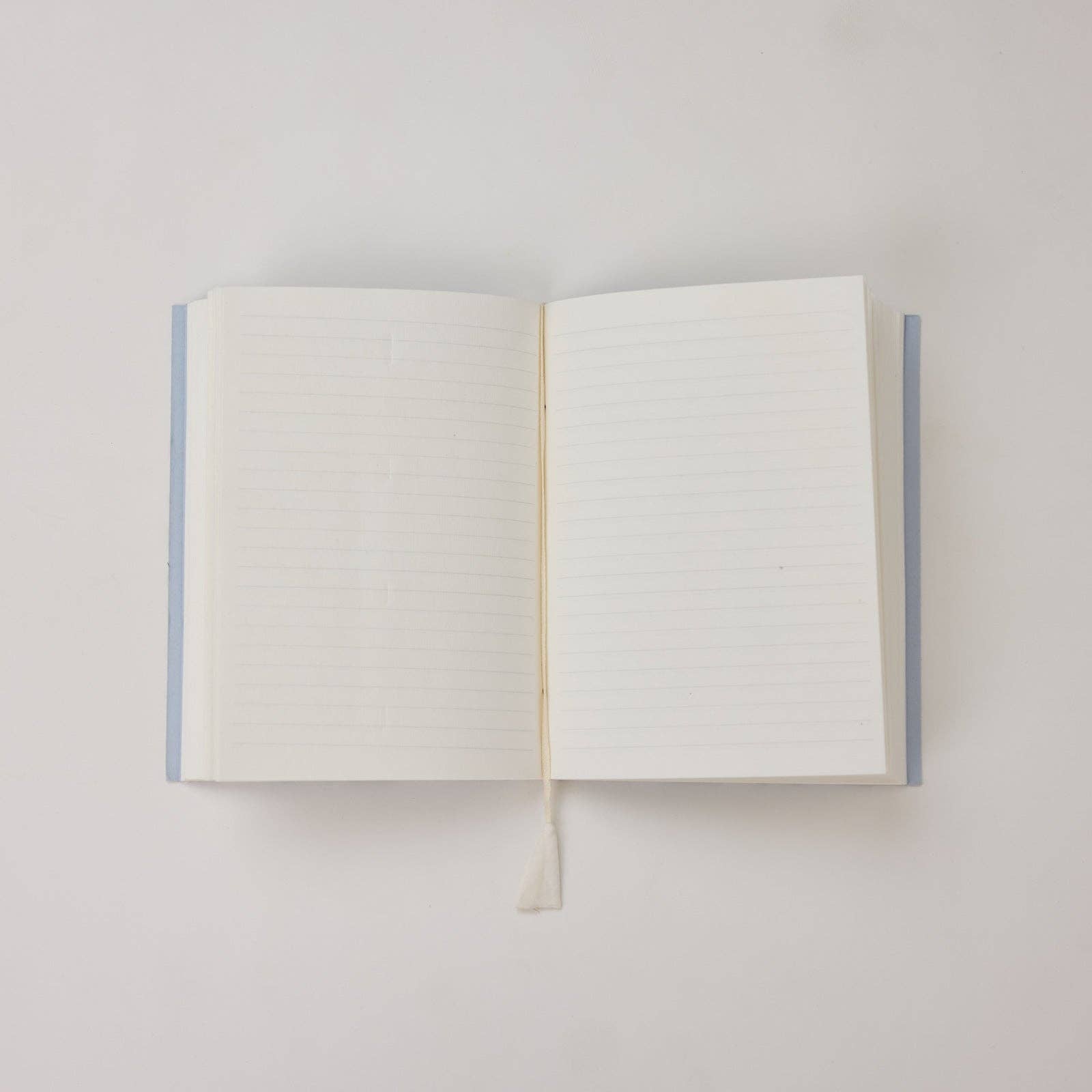 Block Printed Ruled Notebook (A5) - Songbird Blue Stone