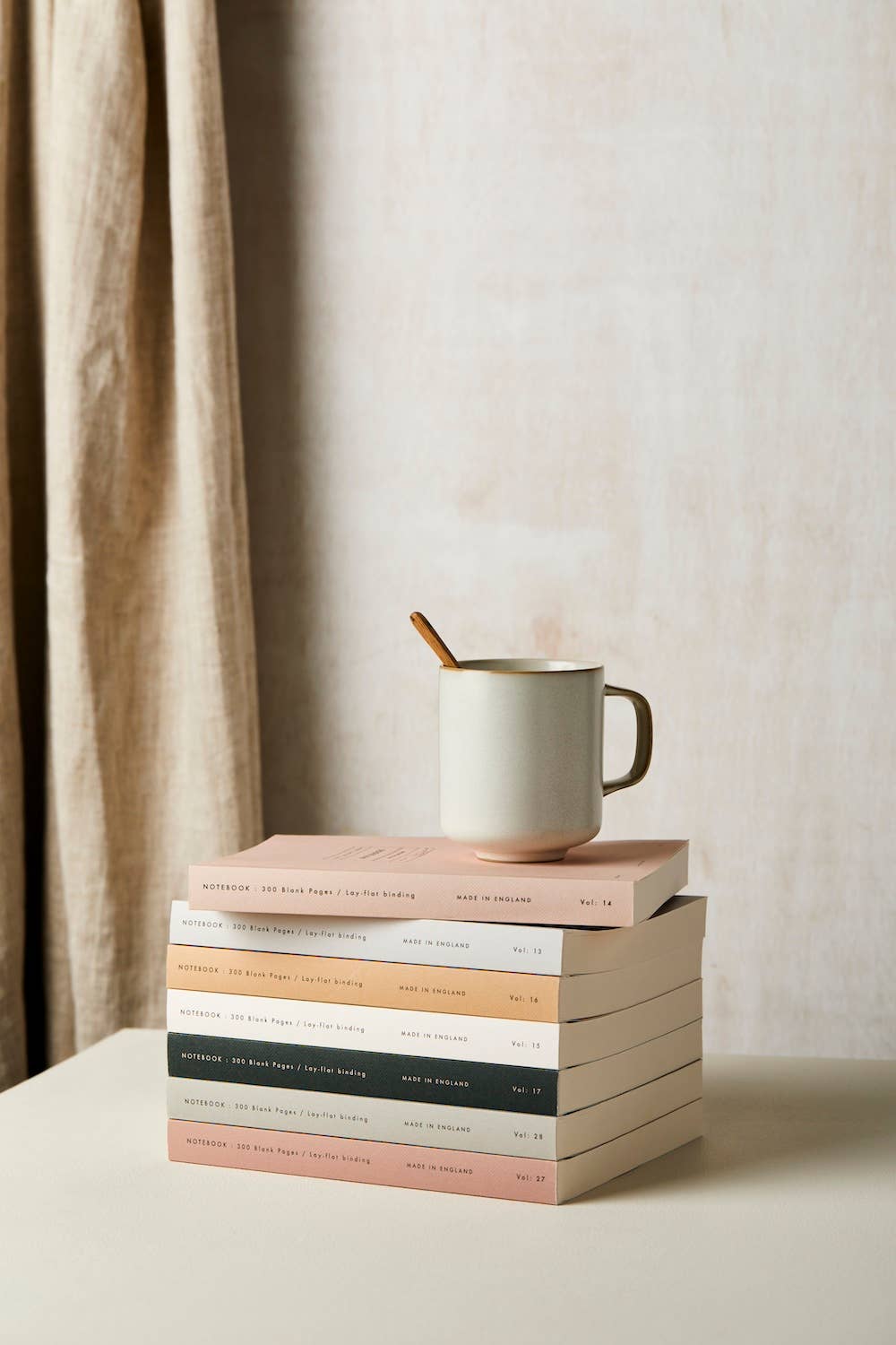 Vol 27: Terracotta 300 Page Blank Lay Flat Notebook