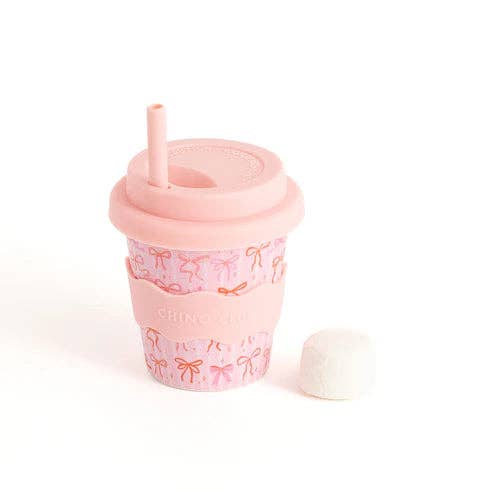 Bows Babychino Cup 4oz (Straws Sold Separately)