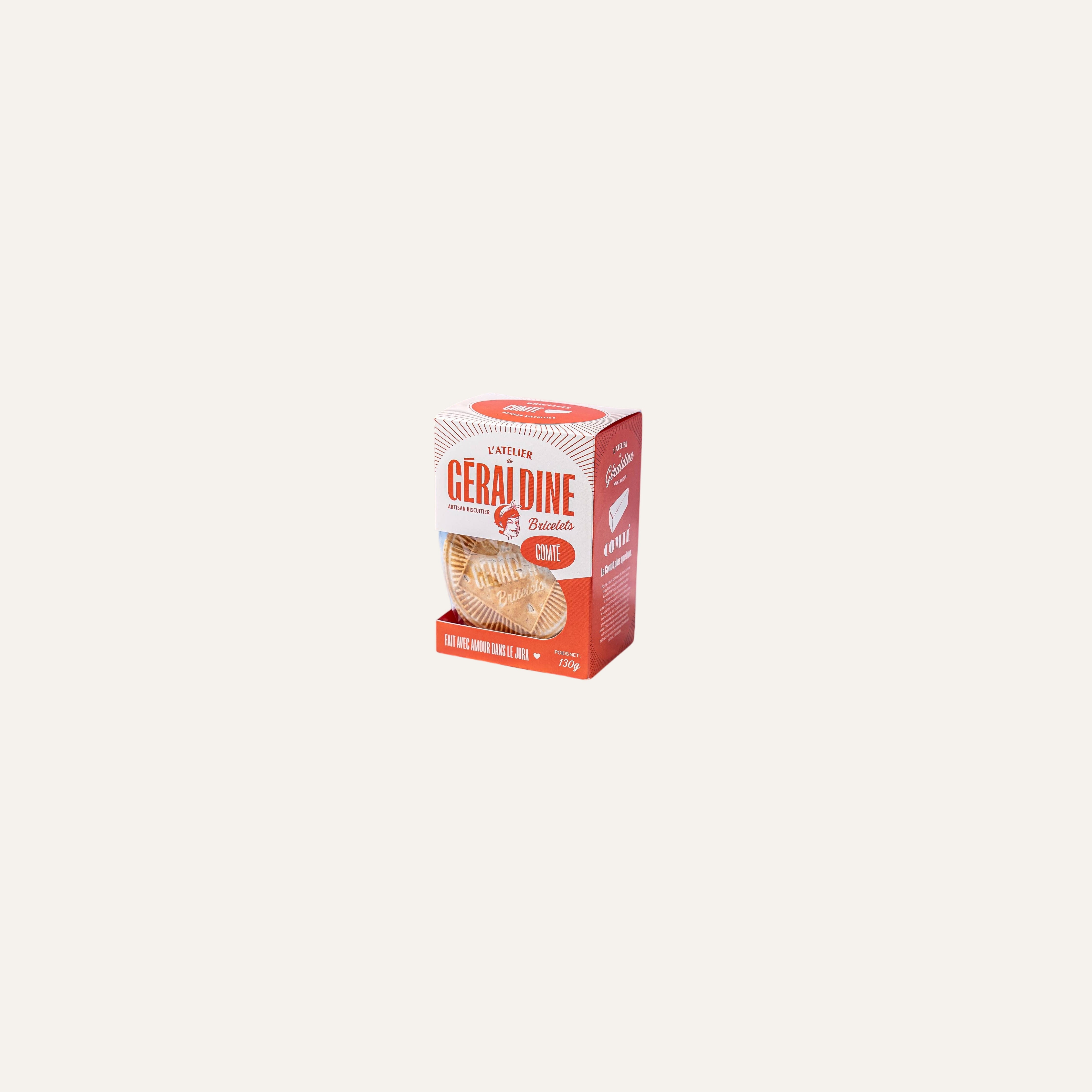 “Bricelets au Comté” - Savory aperitif cookies