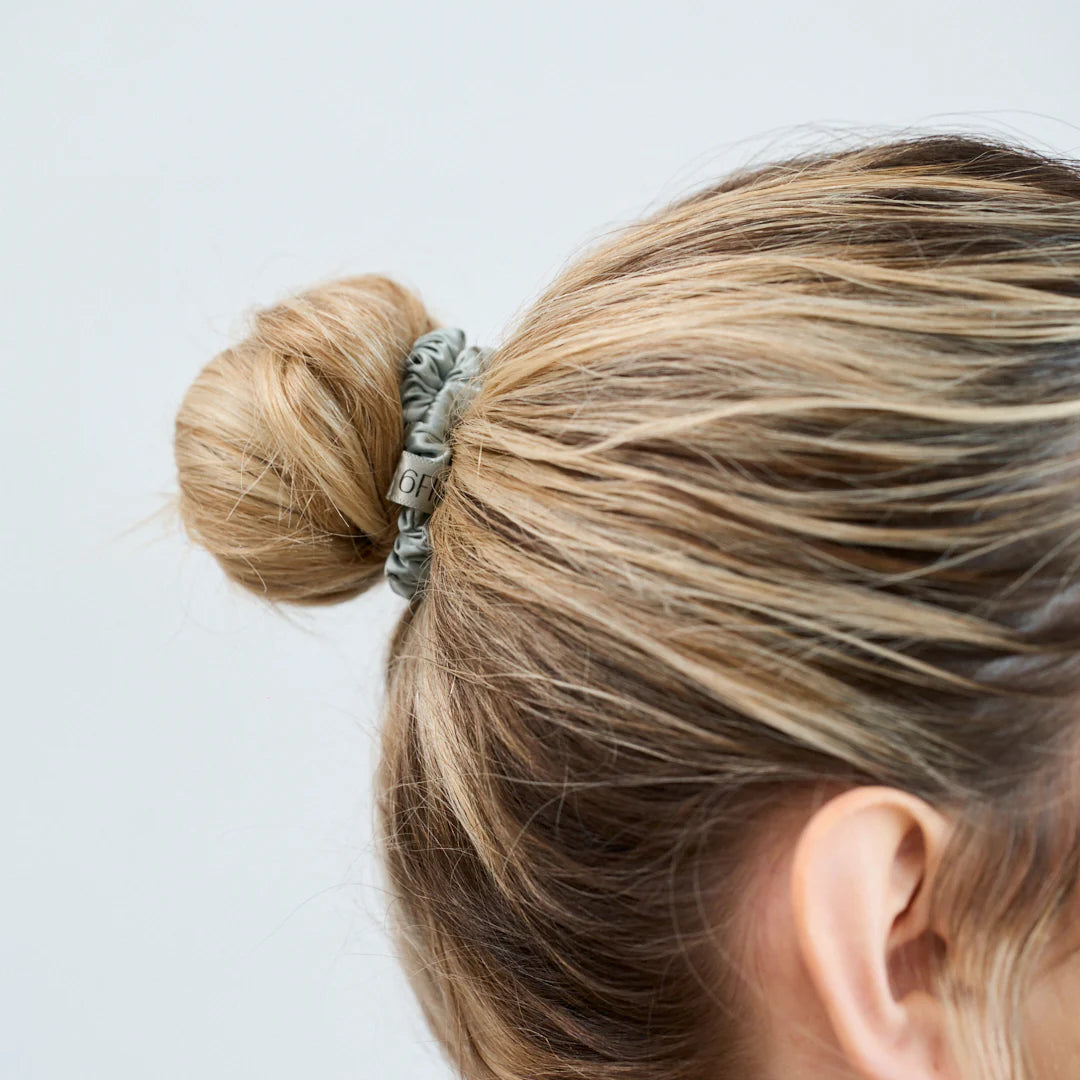 Slim Silk Scrunchies Earth