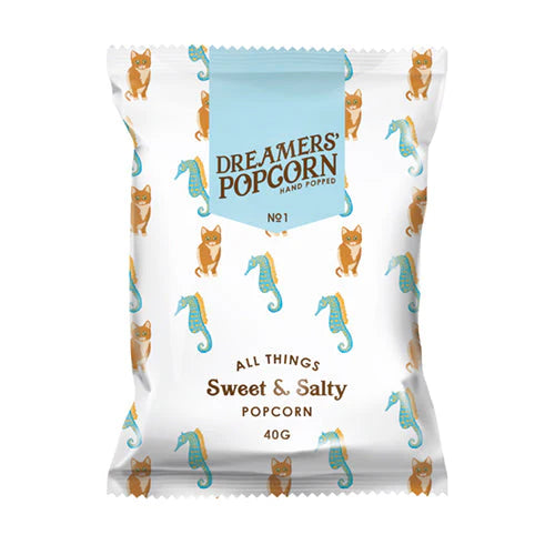 DREAMERS SWEET AND SALTY POPCORN 40G - TheGiftCoMalta