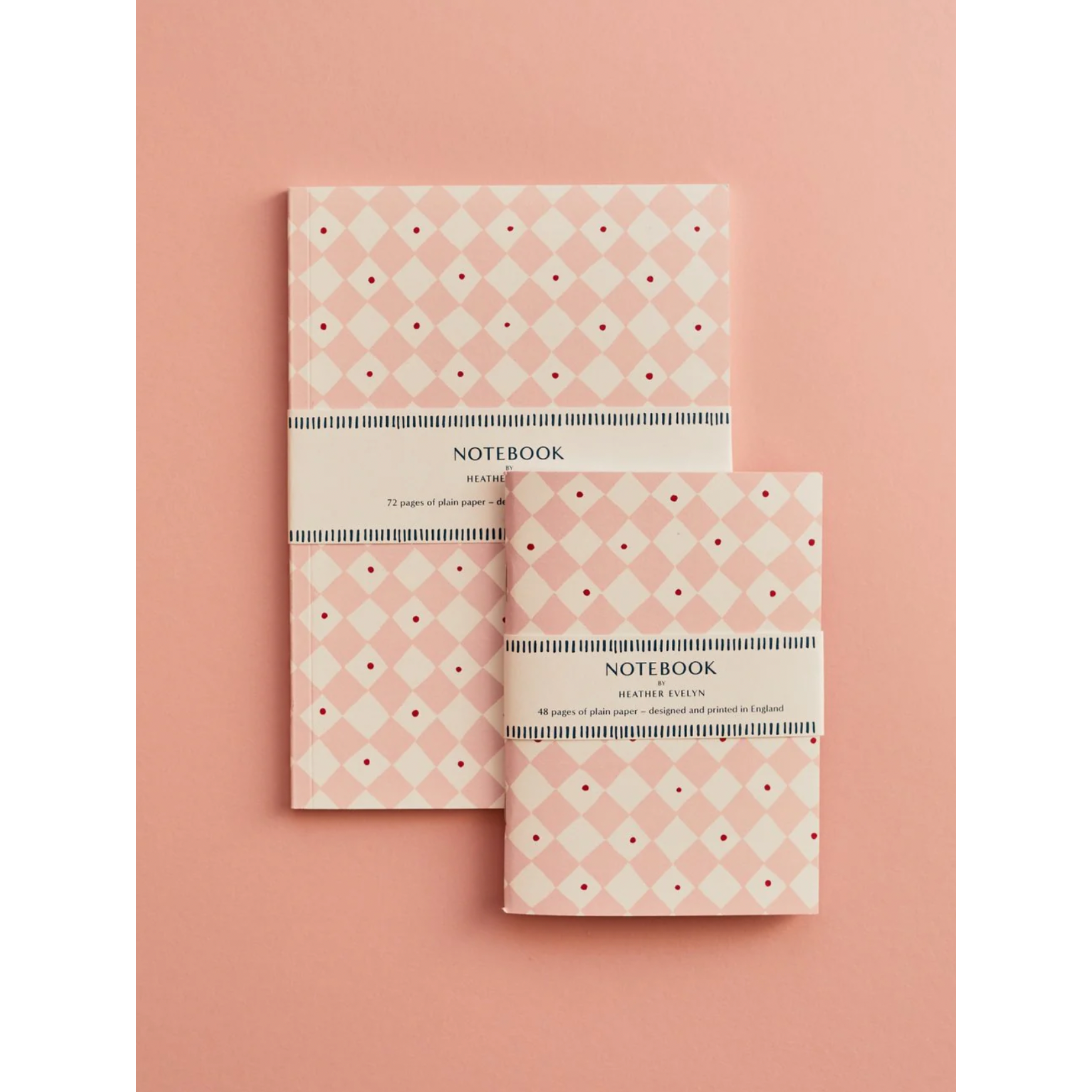 Diamond Pink - A5Plain Notebook