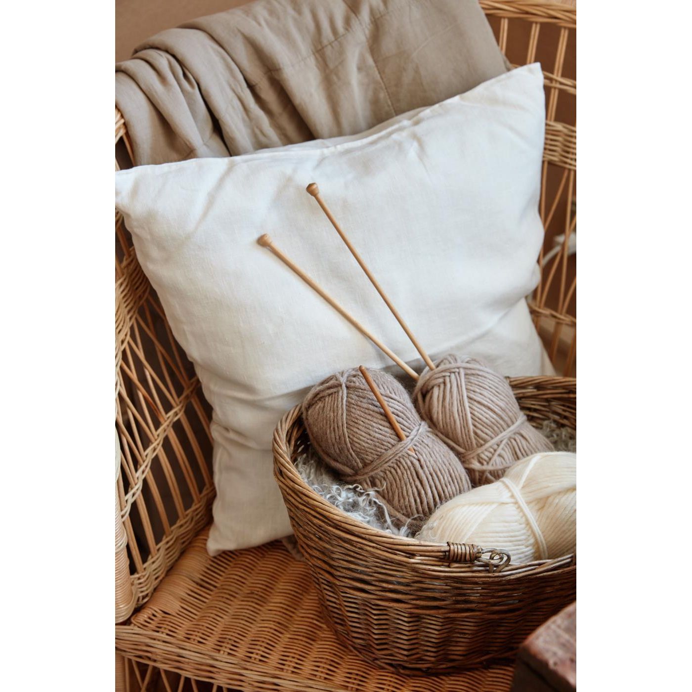 Butter Cream Cushion 50cm - TheGiftCoMalta