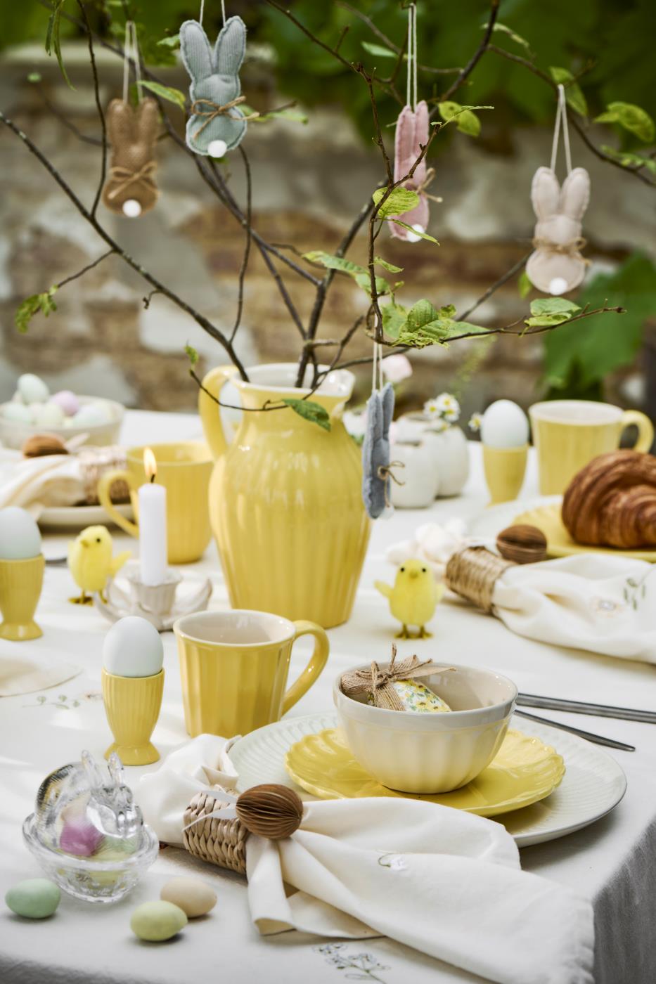 Cotton Napkin - Snowdrop embroidered - TheGiftCoMalta