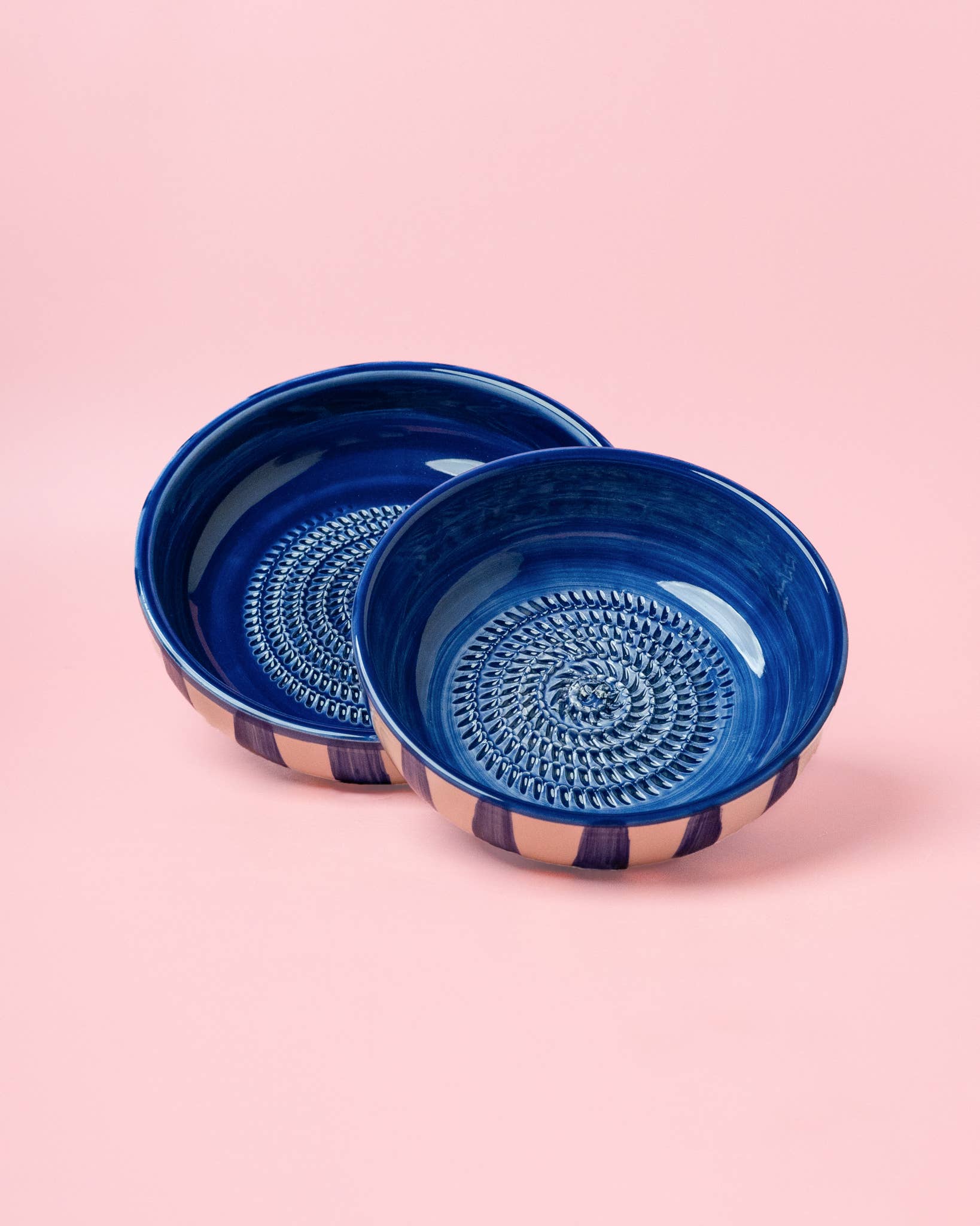 Large Pottery Grater Plate – Includes Gift Spoon / COAST