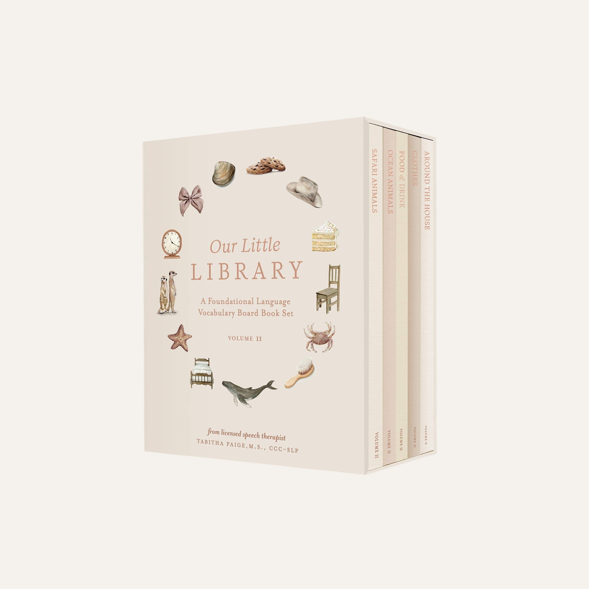 Our Little Library Vol. 2 ( 5 Board Books)