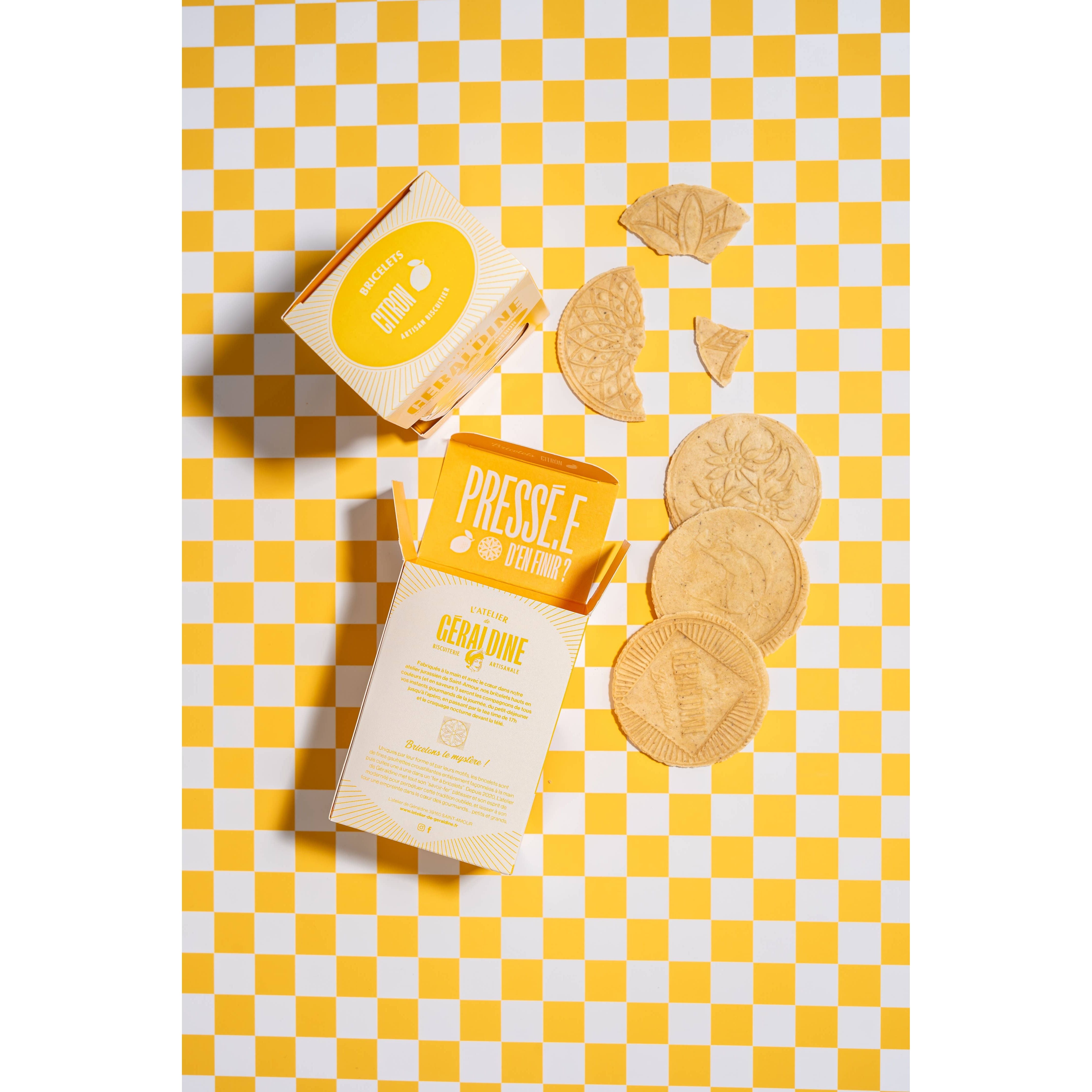 “Lemon Bricelets” - Sweet Cookies