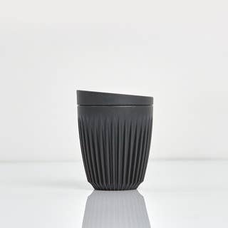 Huskee Cup + Lid 8oz: Natural