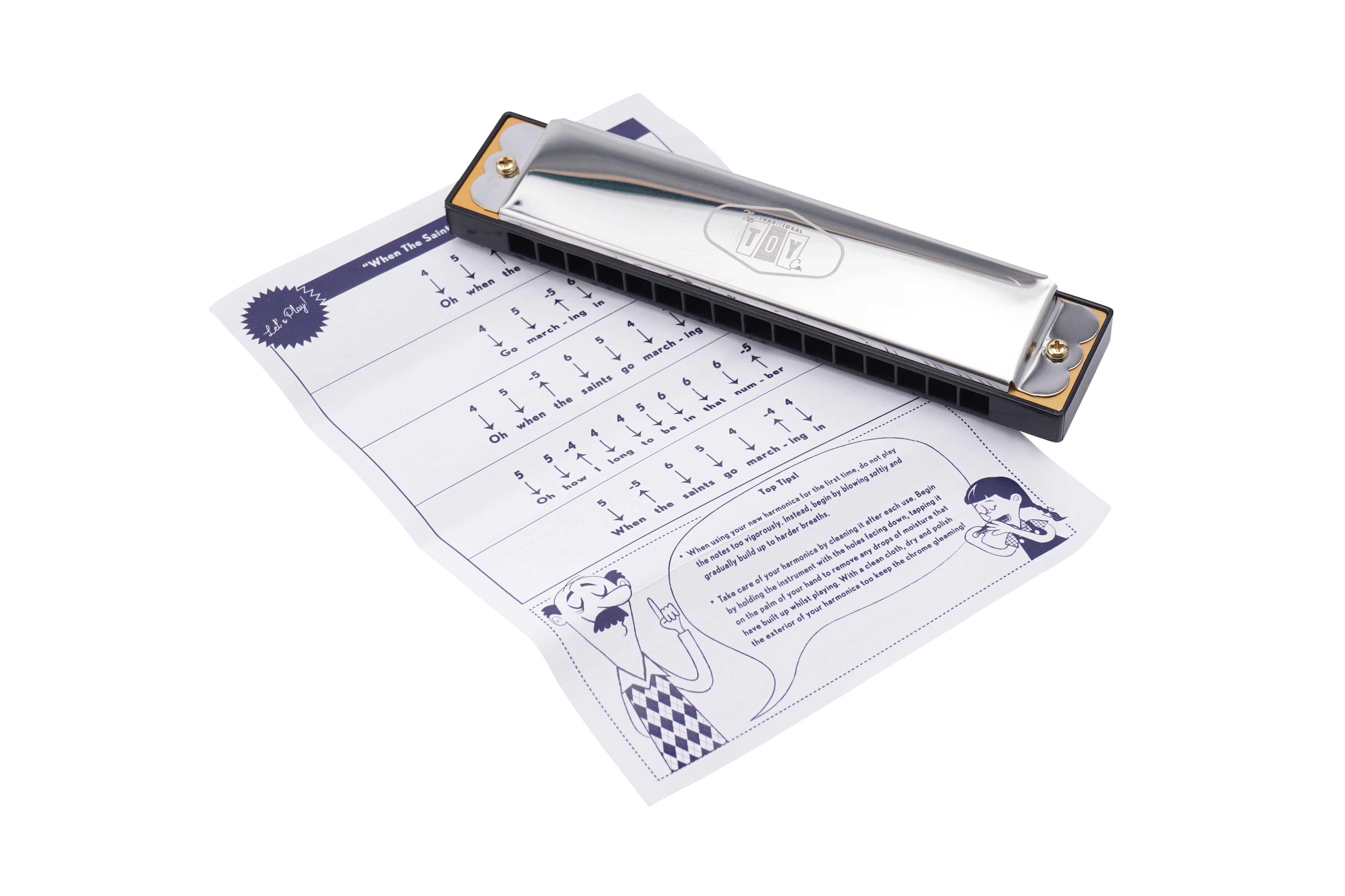 Traditional Toy Co. Harmonica