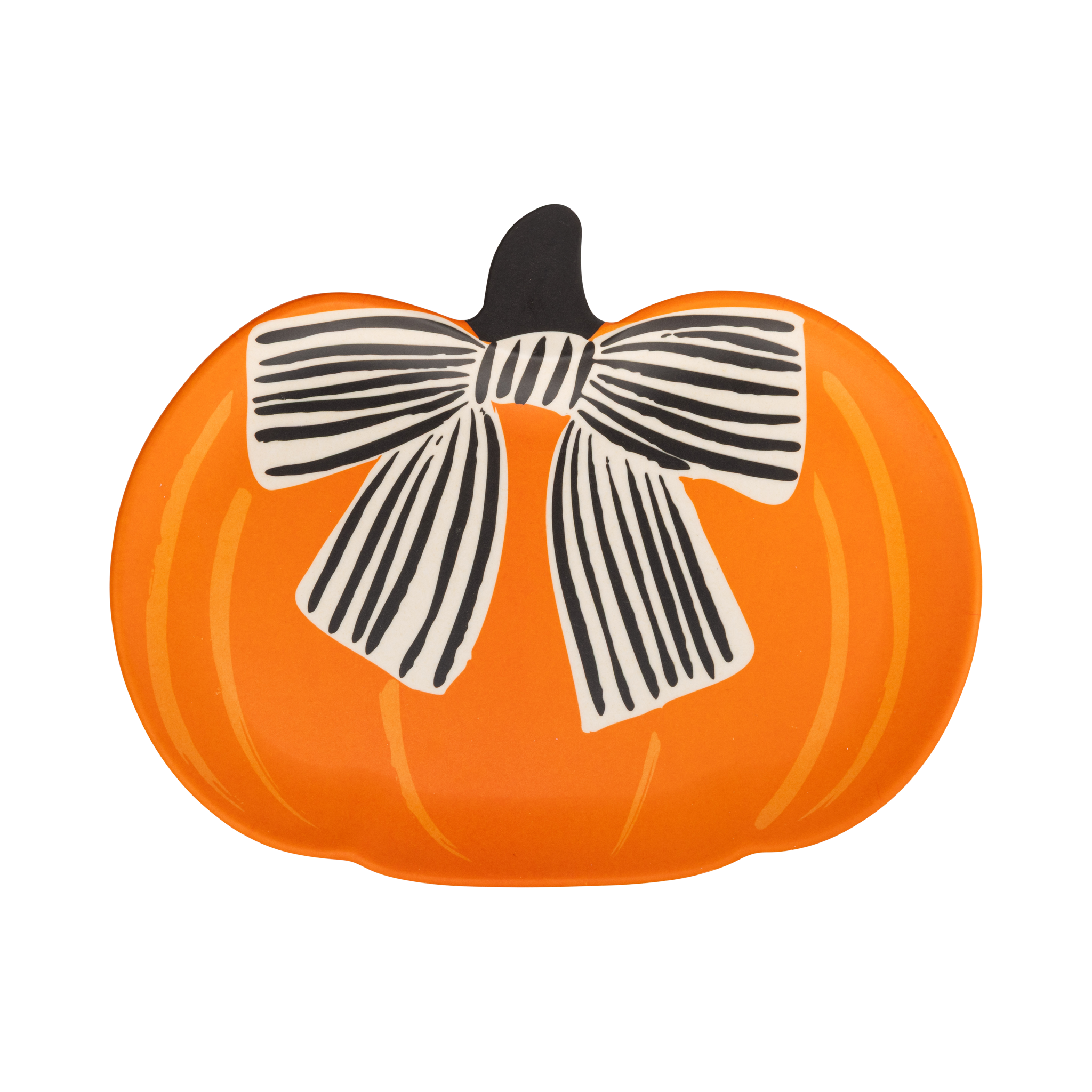 Pumpkin Bamboo Plates Set