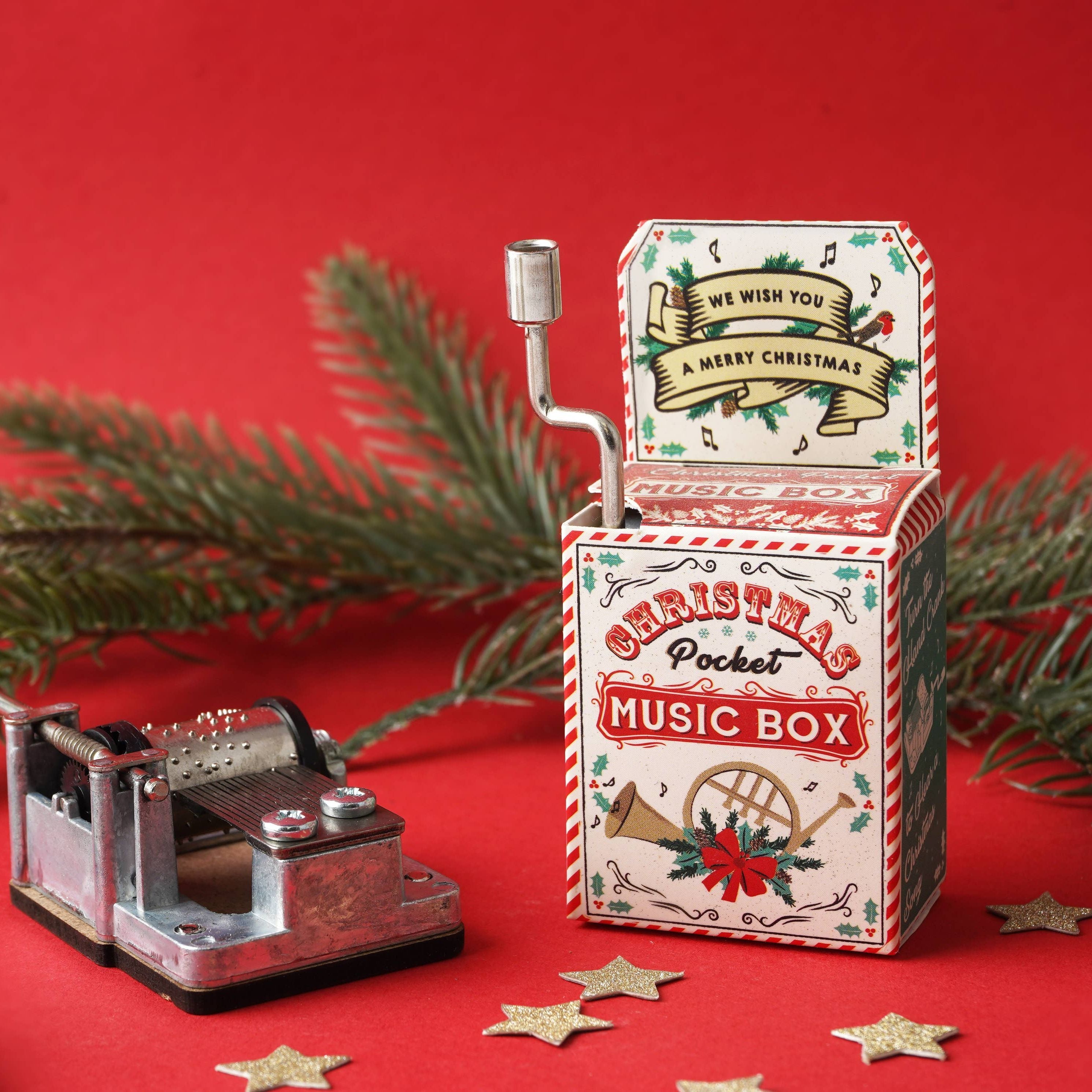 Christmas Music Box - 'We Wish You a Merry...'