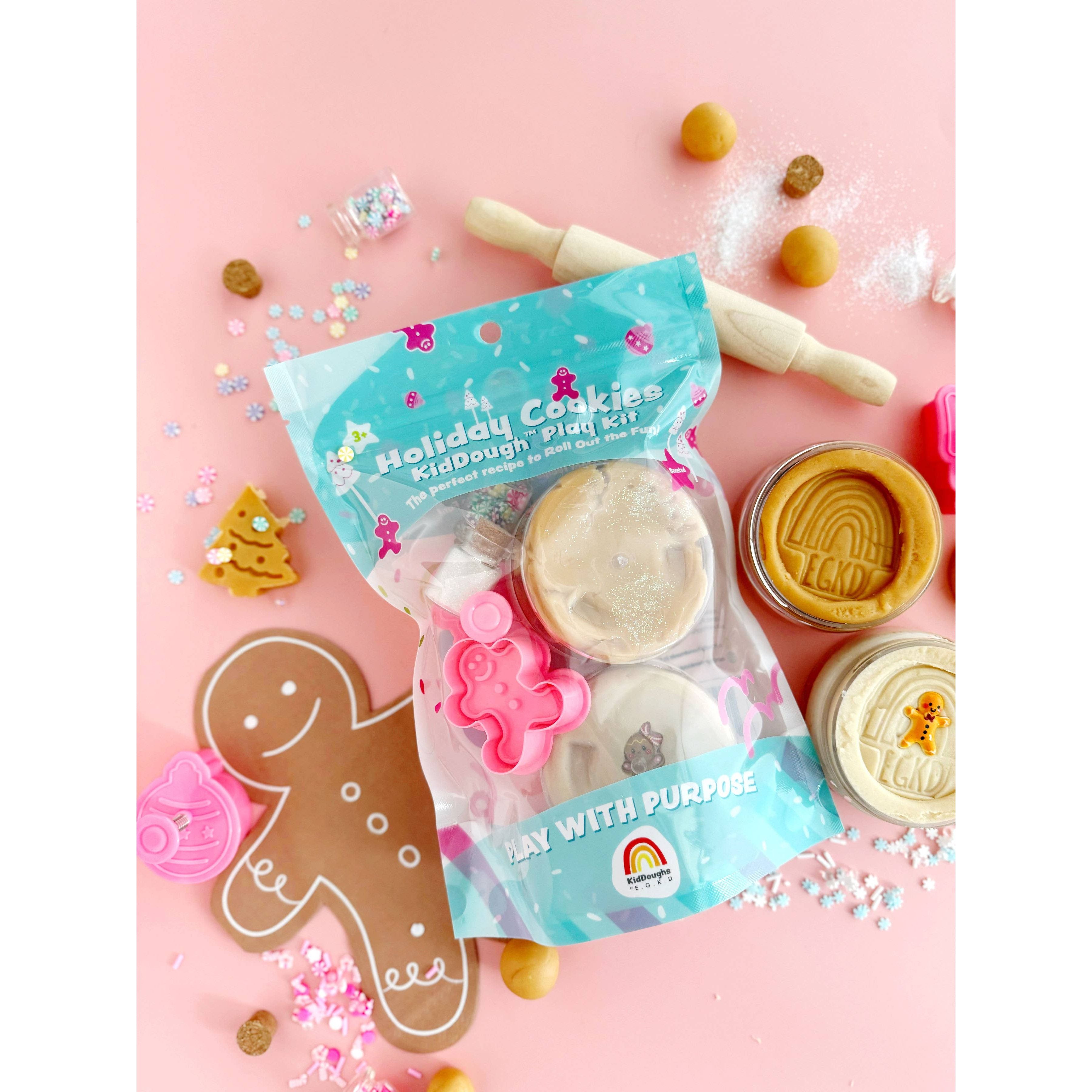 Holiday Cookies KidDough Play Kit