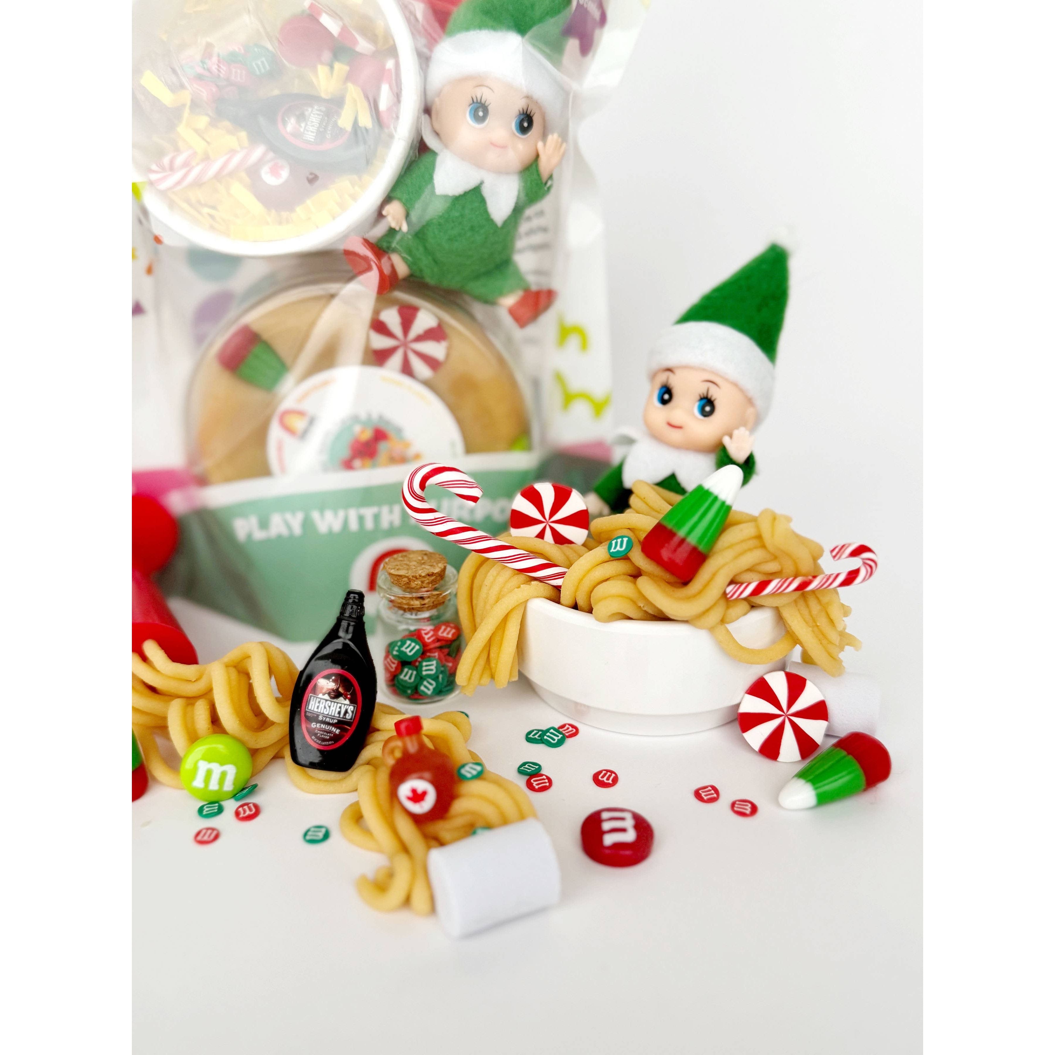 Elf Breakfast KidDough Play Kit