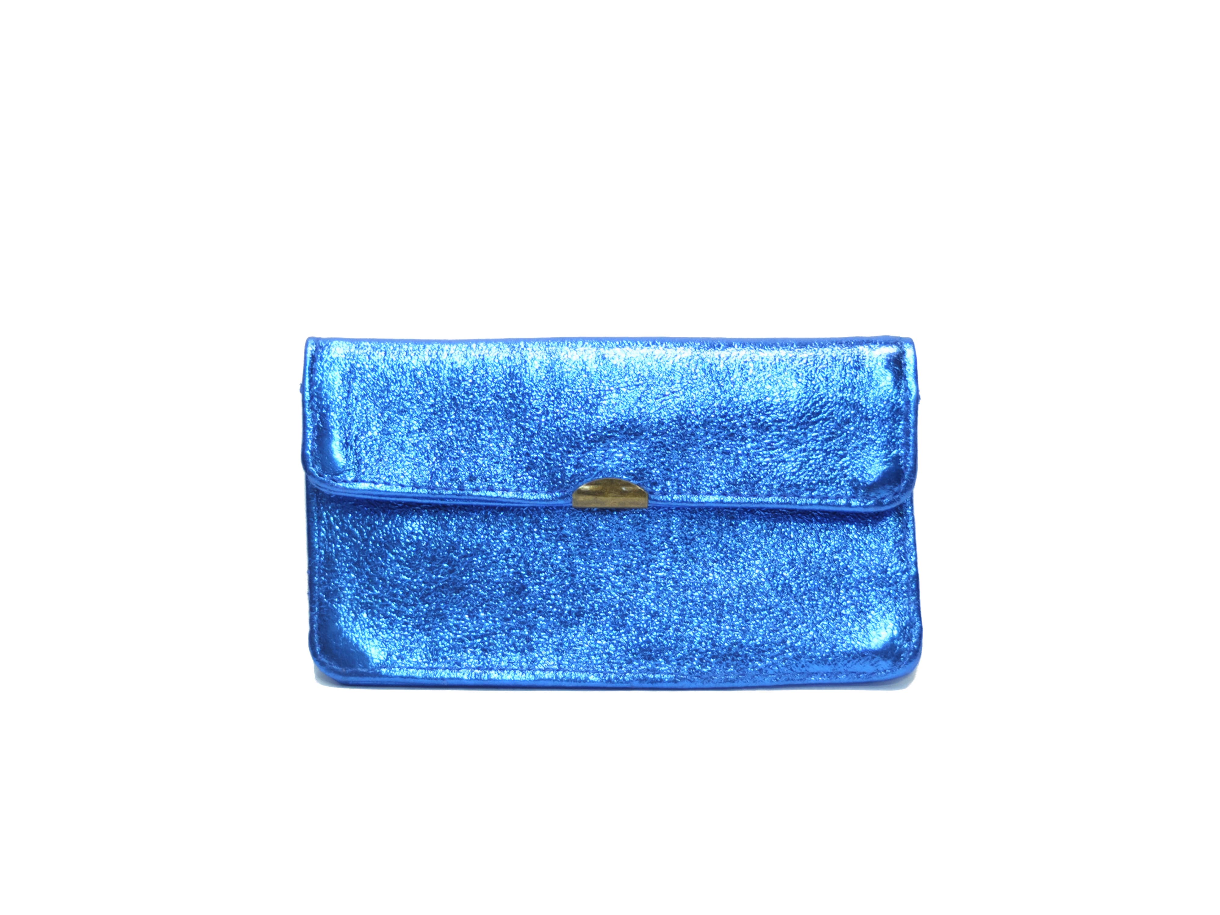 Compact all-in-one leather wallet: Leopard