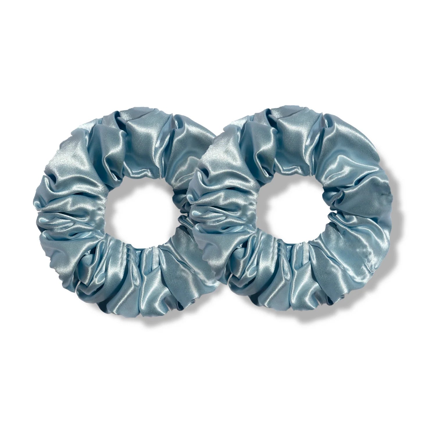 Classic Silk Scrunchies BlueBird