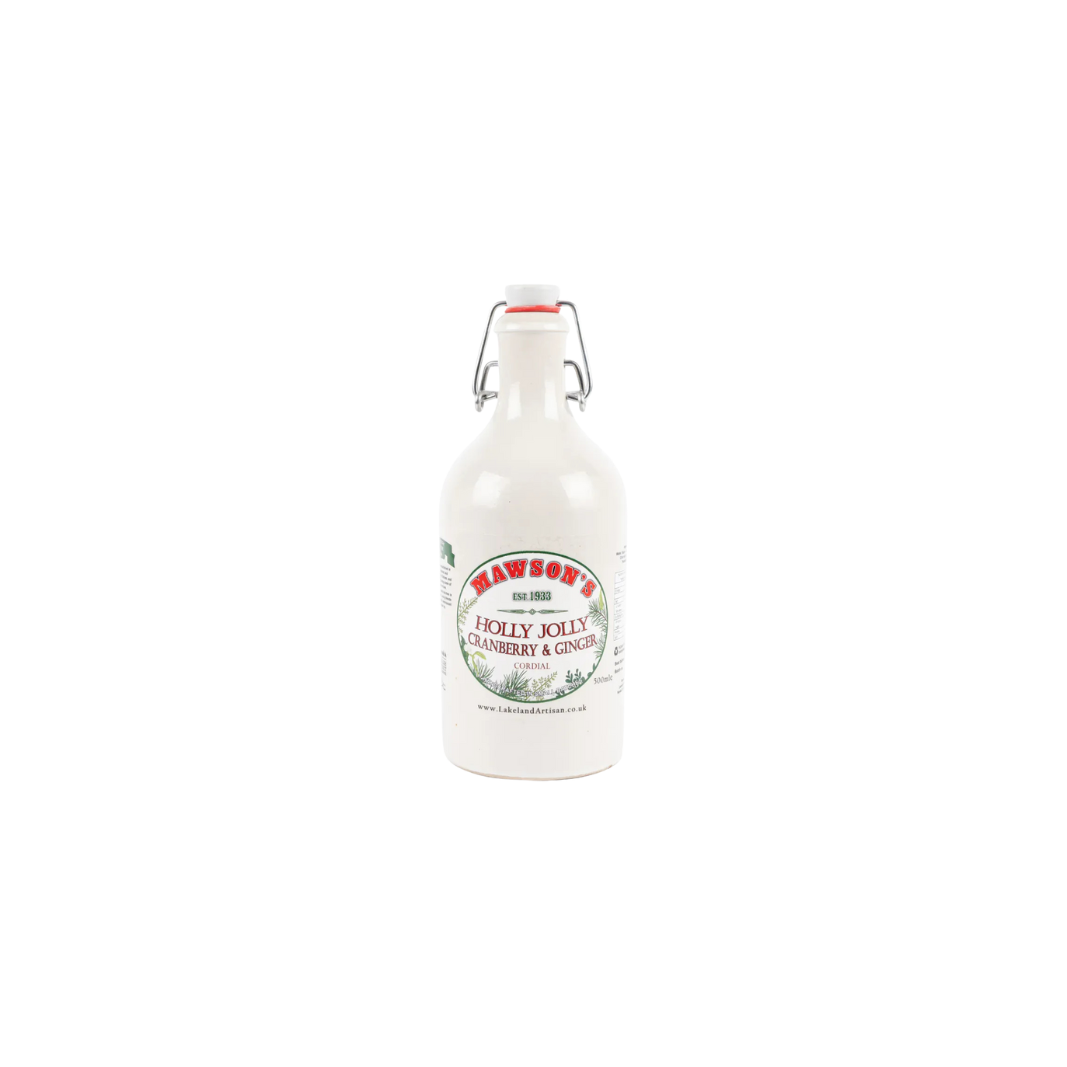 Holly Jolly Cordial 500ml Stone Crock