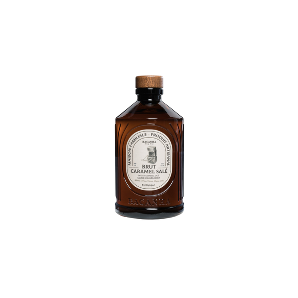 Raw Salted Caramel Syrup - Organic - 400ml - 13,5 fl. oz.