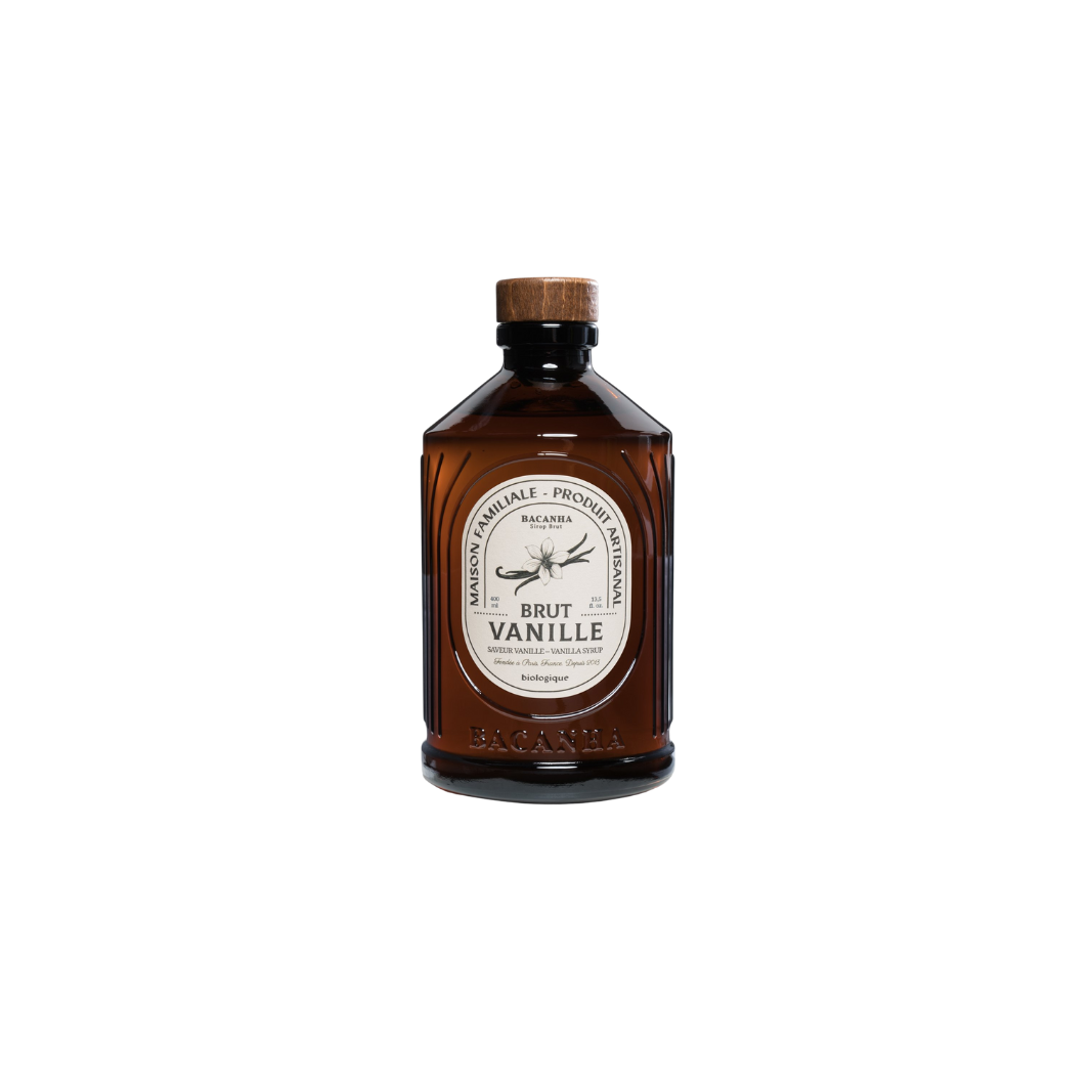 Raw Vanilla Syrup - Organic - 400ml - 13,5 fl. oz.