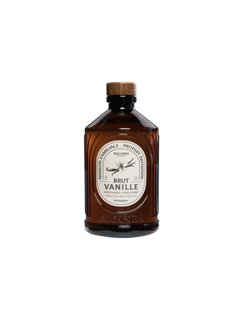 Raw Vanilla Syrup - Organic - 400ml - 13,5 fl. oz.