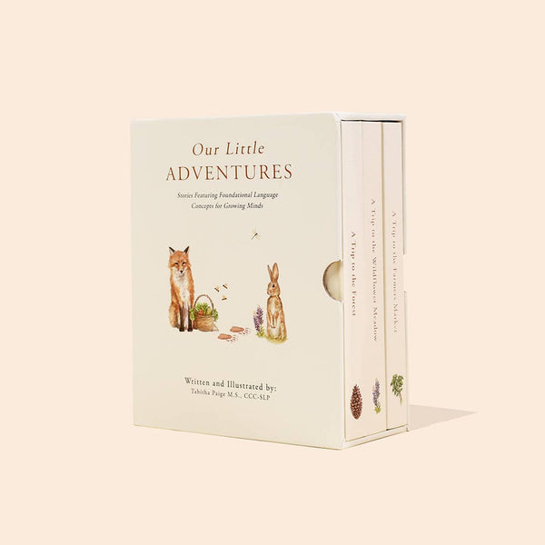 Our Little Adventures Board Book Box Set for Kids