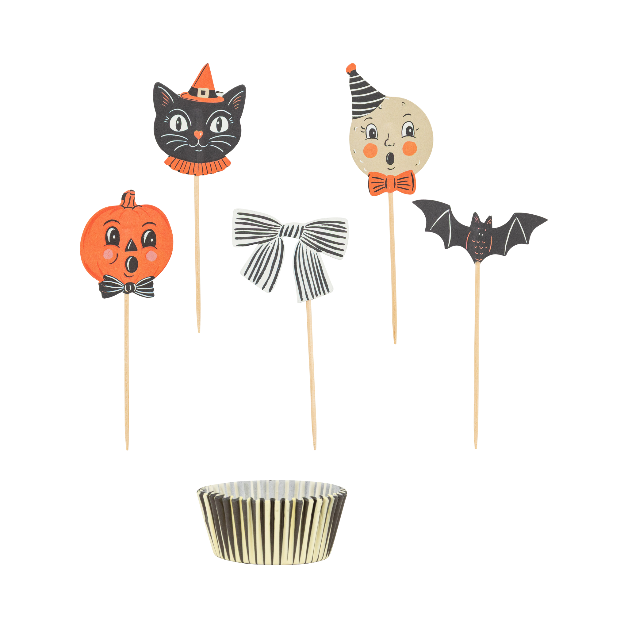 VHP1312 - Vintage Halloween Characters Cupcake Kit