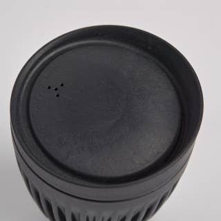 Huskee Cup + Lid 8oz: Natural