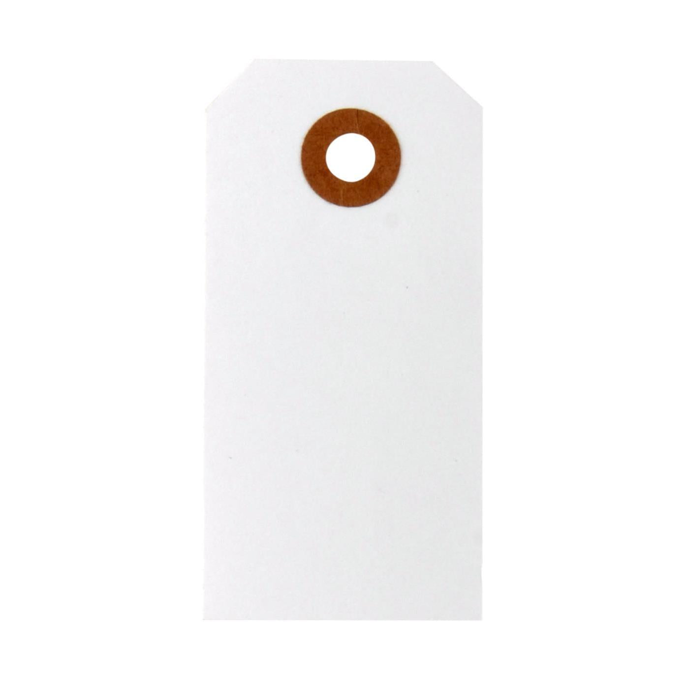 Card tag white X 10 - TheGiftCoMalta