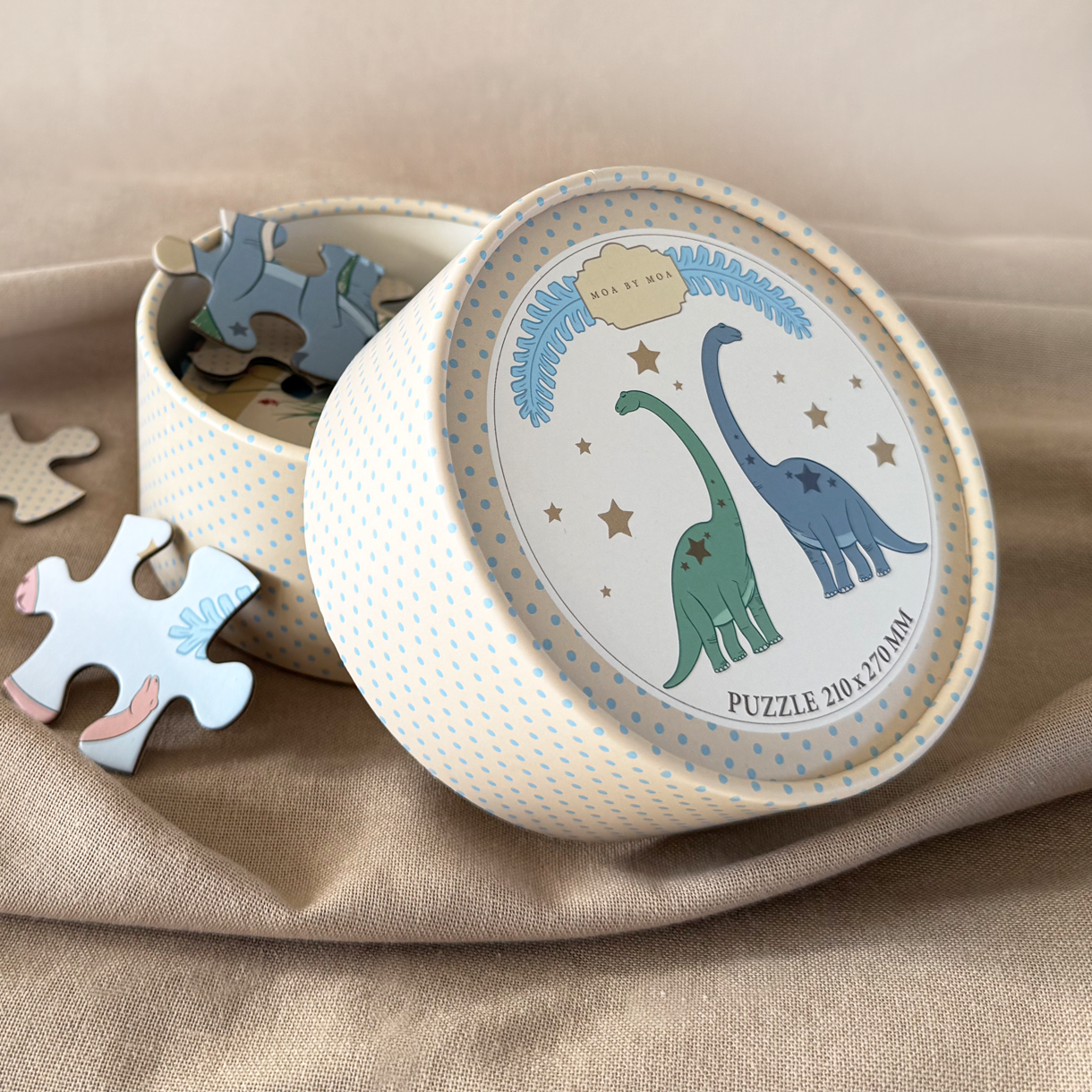 Dinosaur puzzle, FSC-certified, Moa by Moa