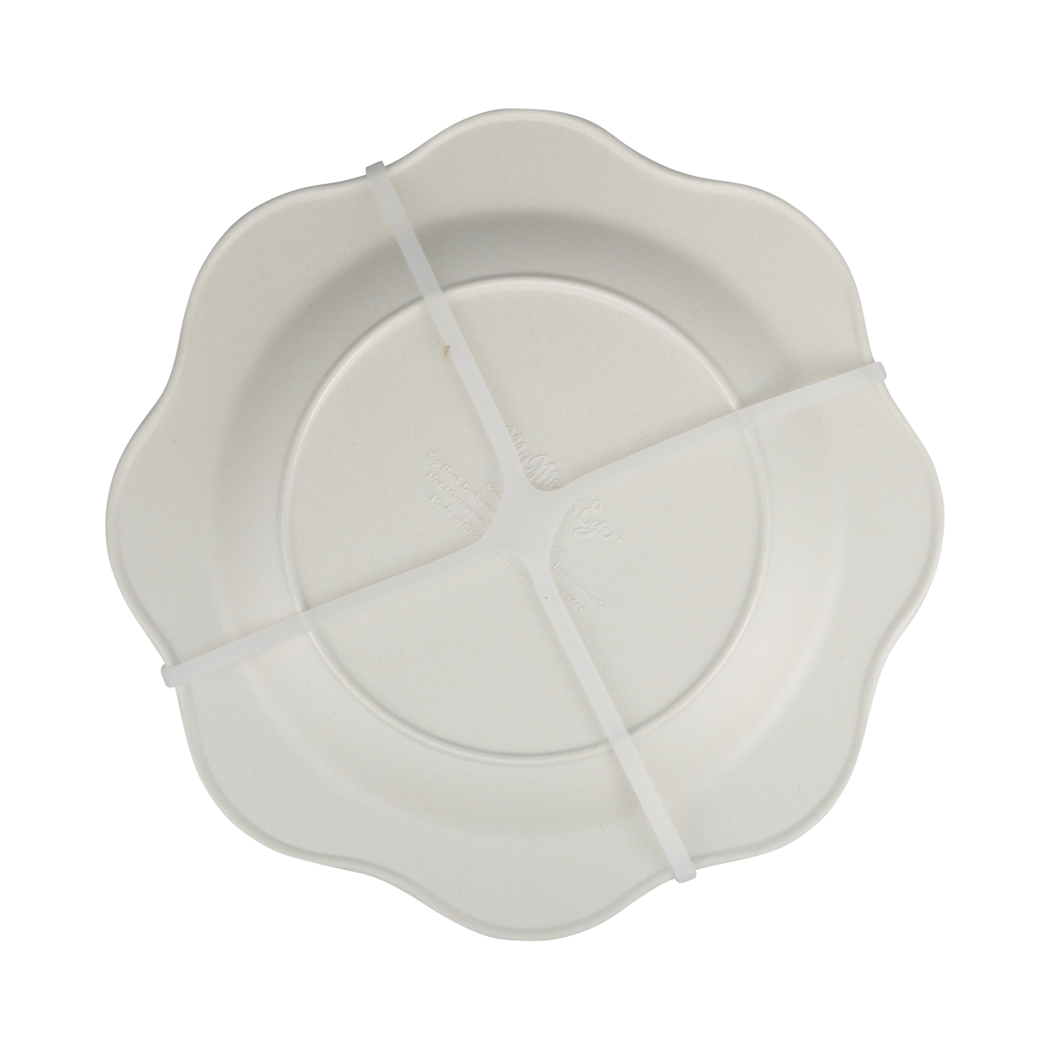 NUT1143 - Nutcracker Bamboo 9" Plate Set