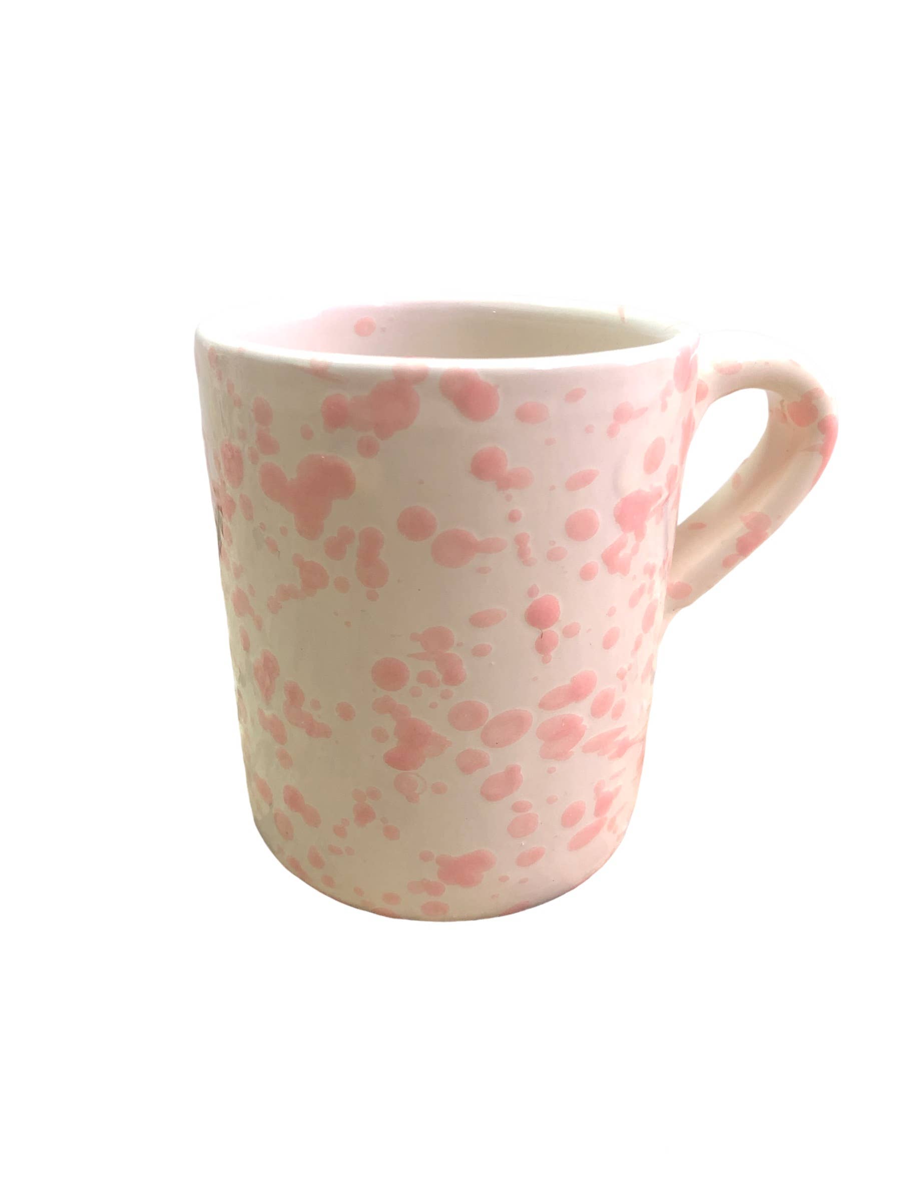 Mug cm. 9 - Splashed Line: Cream/blue