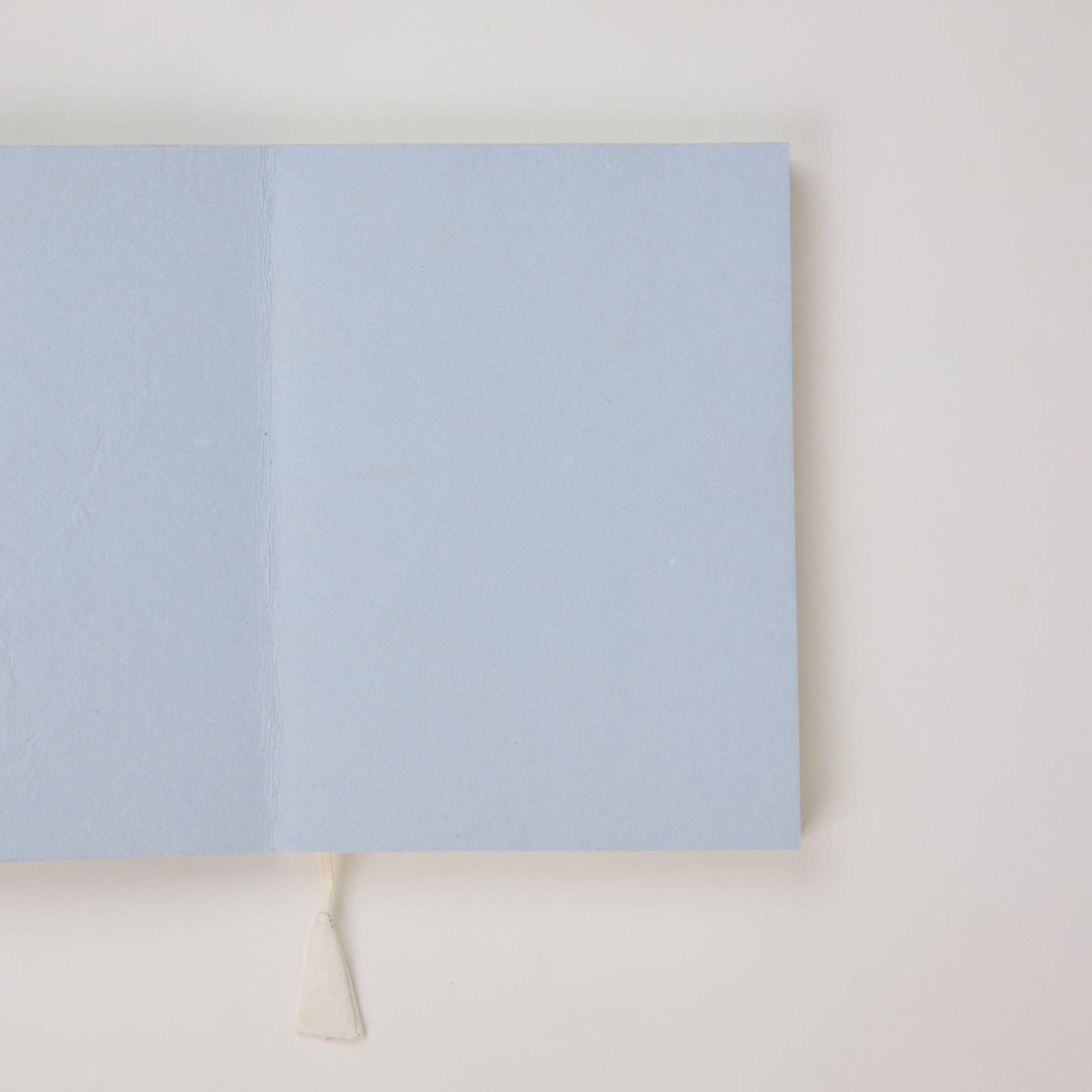 Block Printed Ruled Notebook (A5) - Songbird Blue Stone