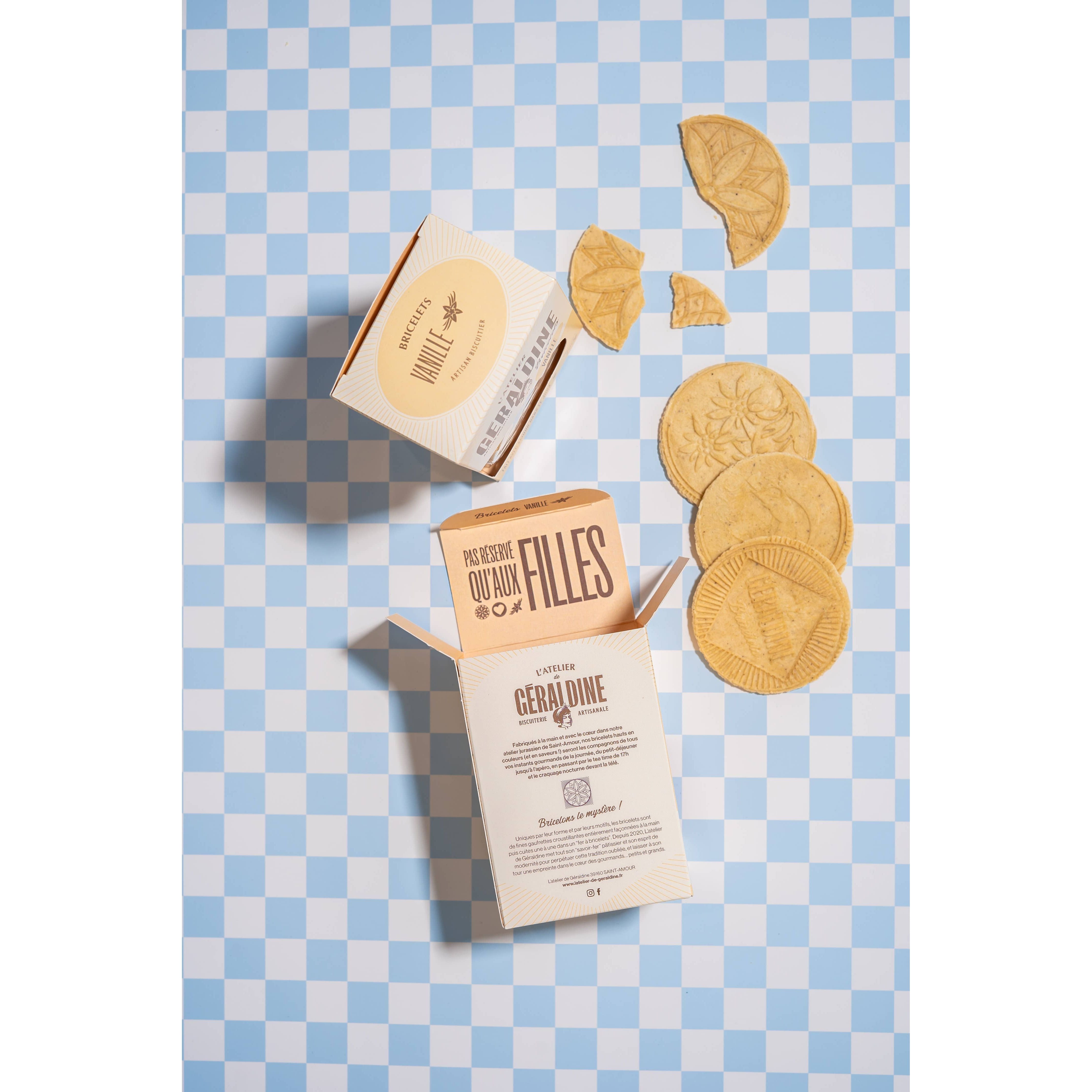 “Vanilla Bricelets” - Sweet Cookies