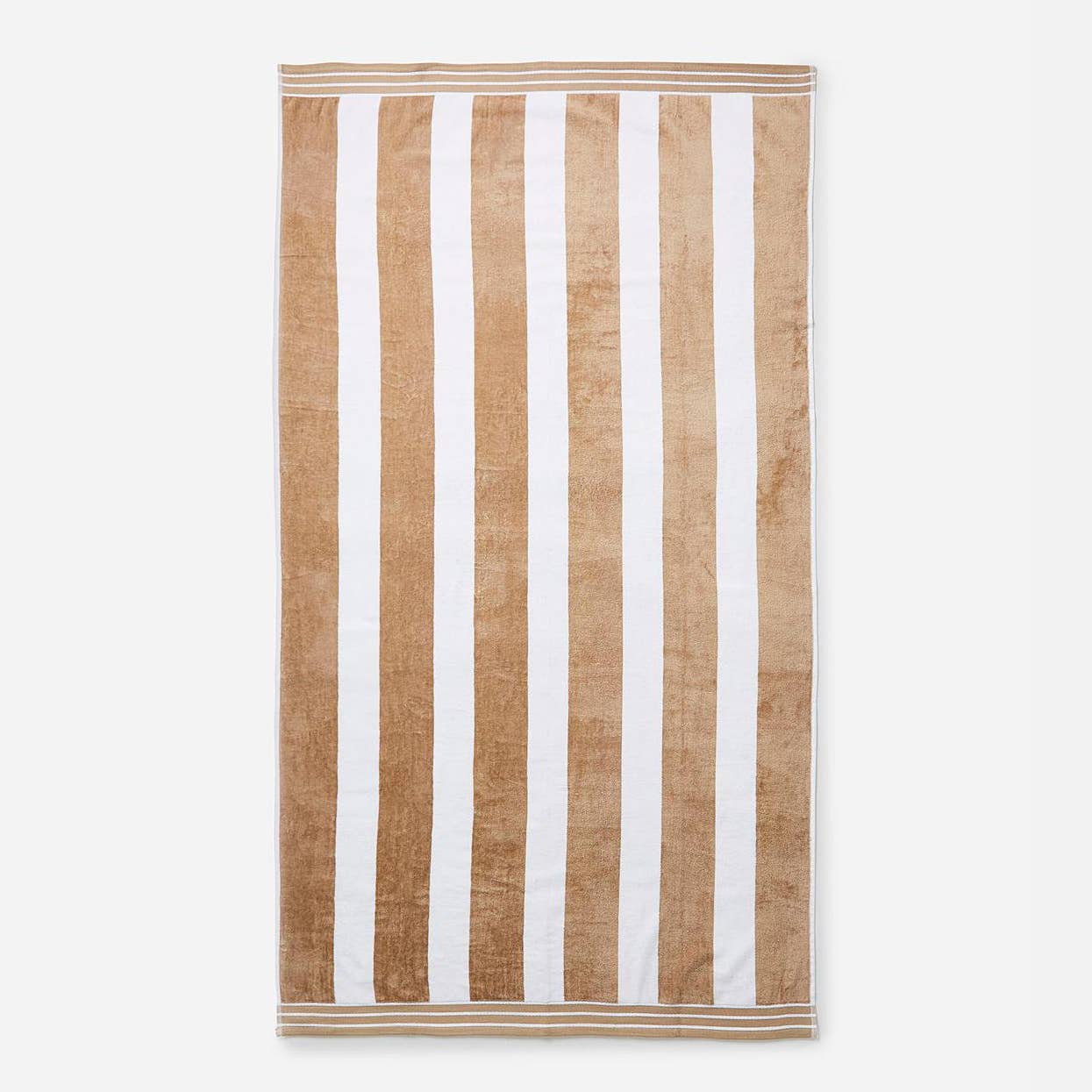Jumbo Cabana Stripe Beach Towels - 100 x 180cm : Navy/White