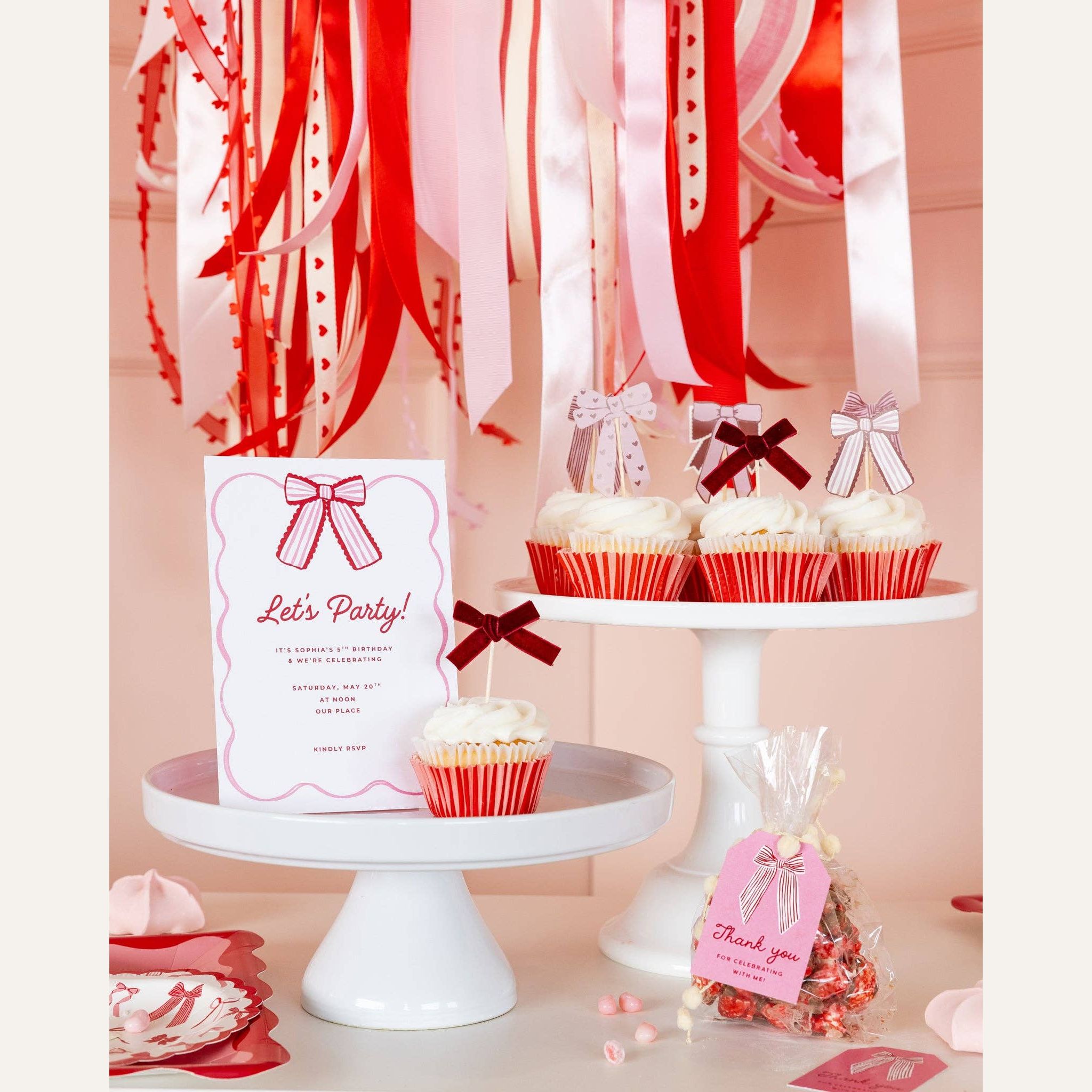 VBW1212 - Bow Cupcake Kit