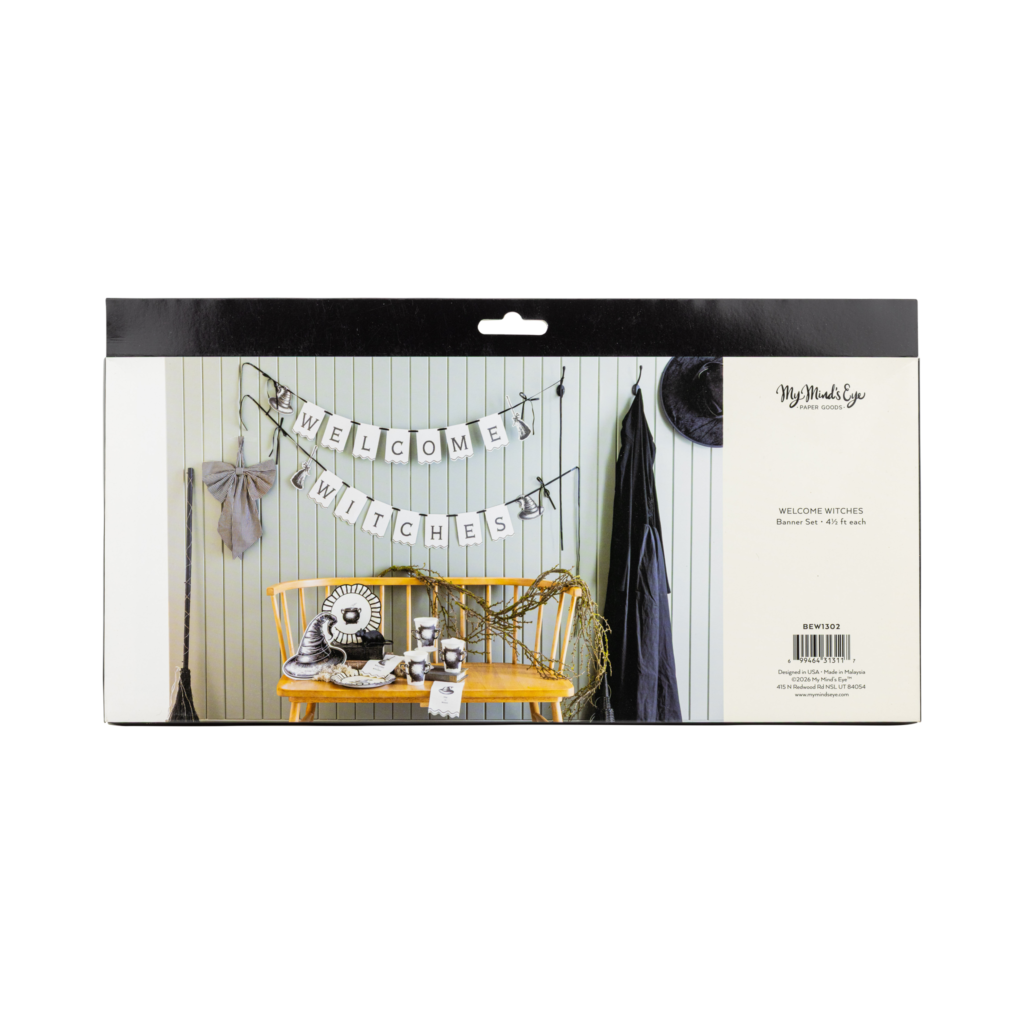 BEW1302 - Welcome Witches Banner