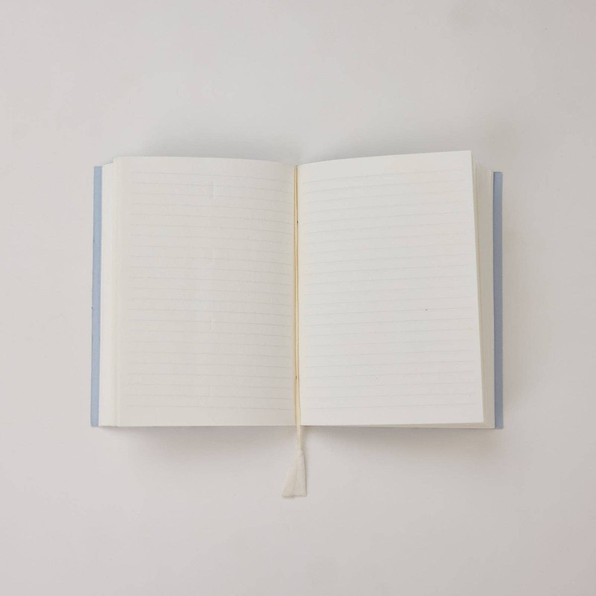 Block Printed Ruled Notebook (A5) - Songbird Blue Stone