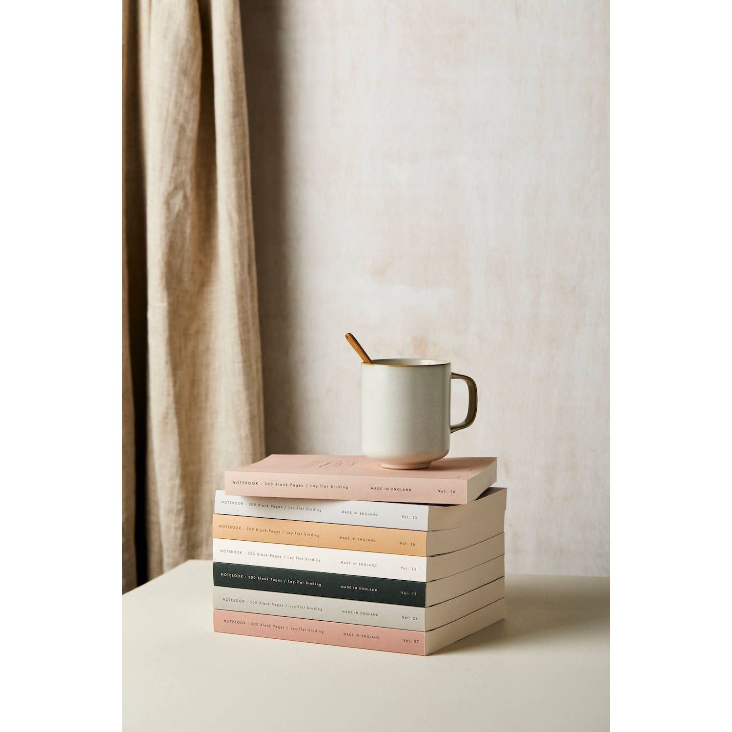 Vol 27: Terracotta 300 Page Blank Lay Flat Notebook